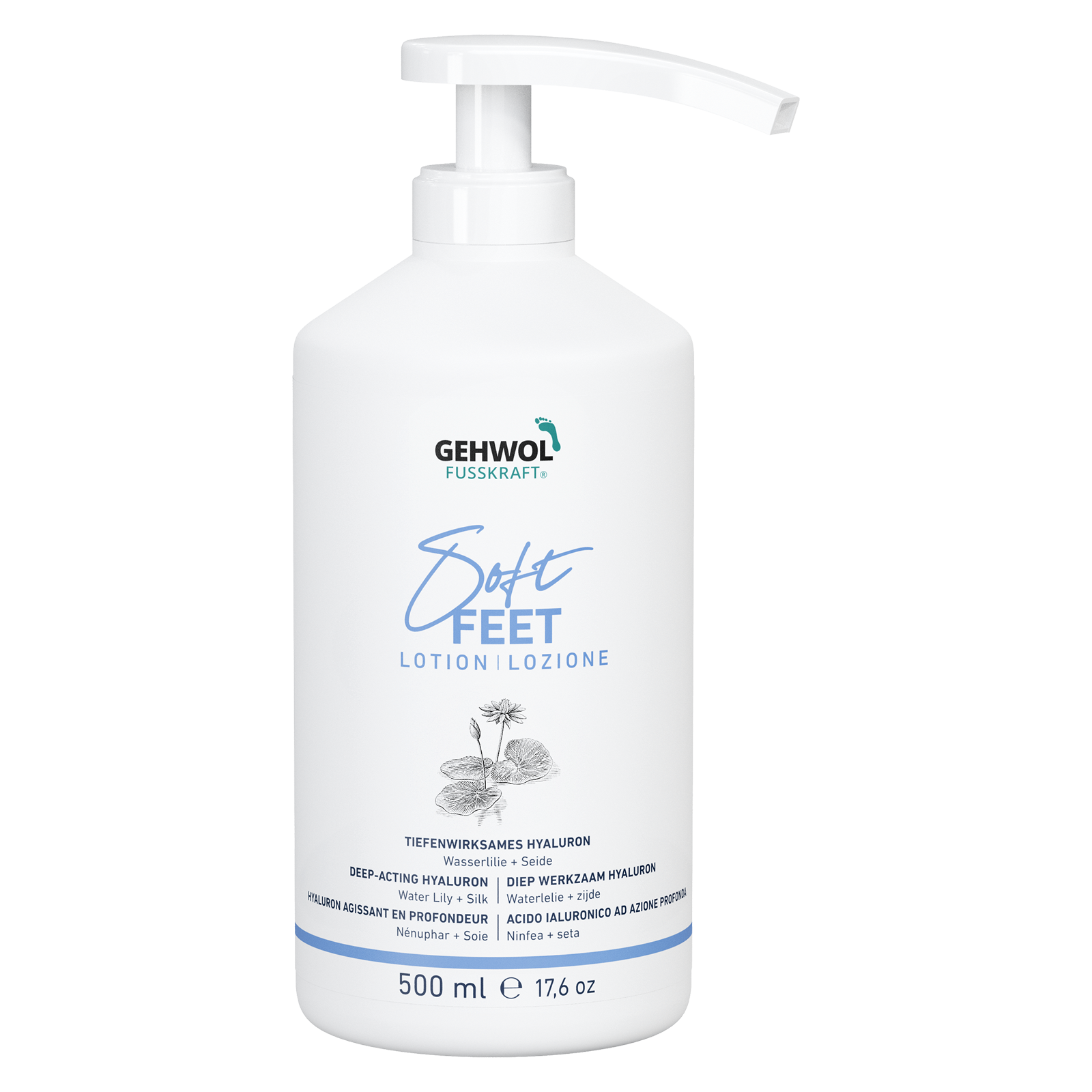 Gehwol Fußkraft Soft Feet Lotion 500ml