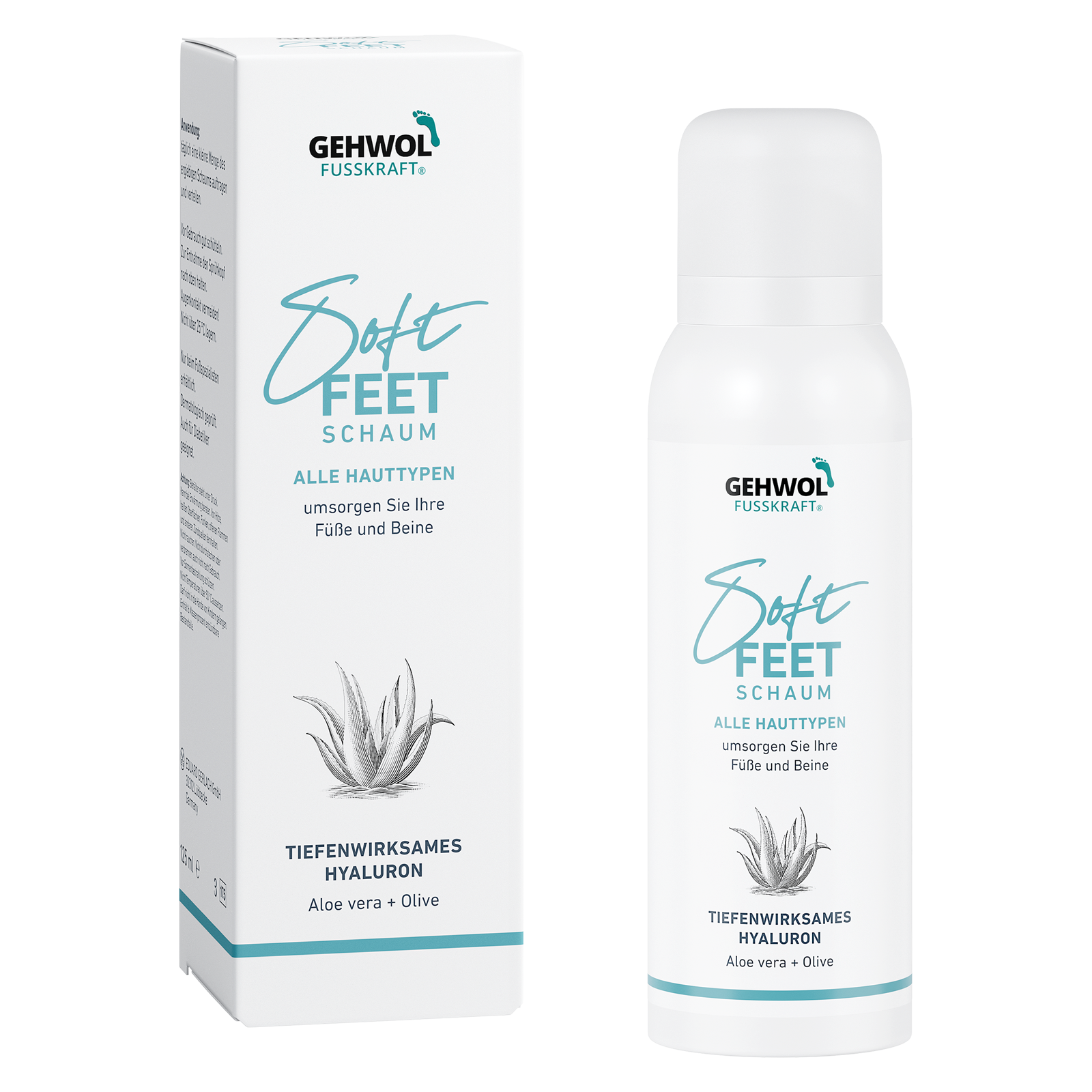 Gehwol Fußkraft Soft Feet Schaum 125ml