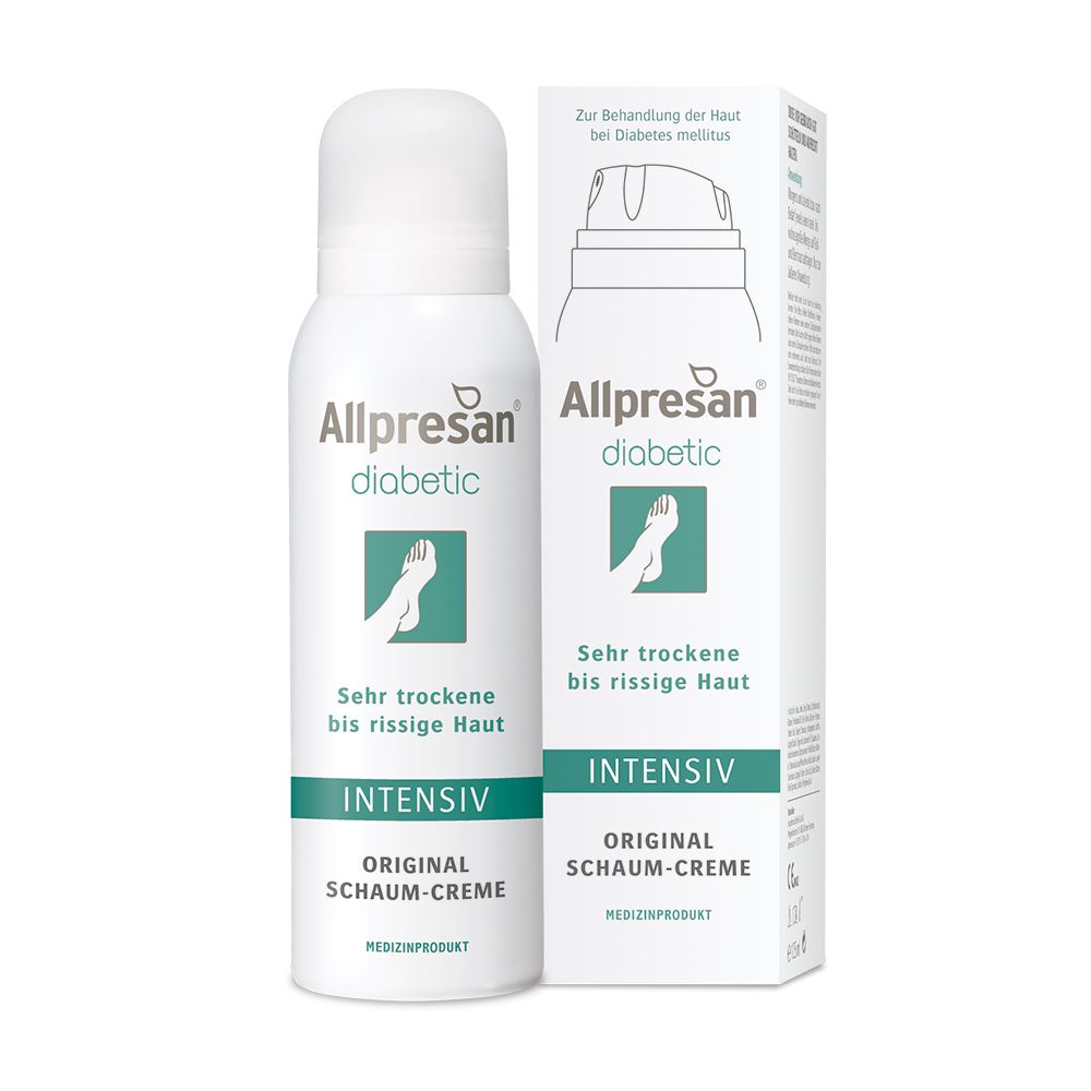 diabetic INTENSIV Schaum-Creme