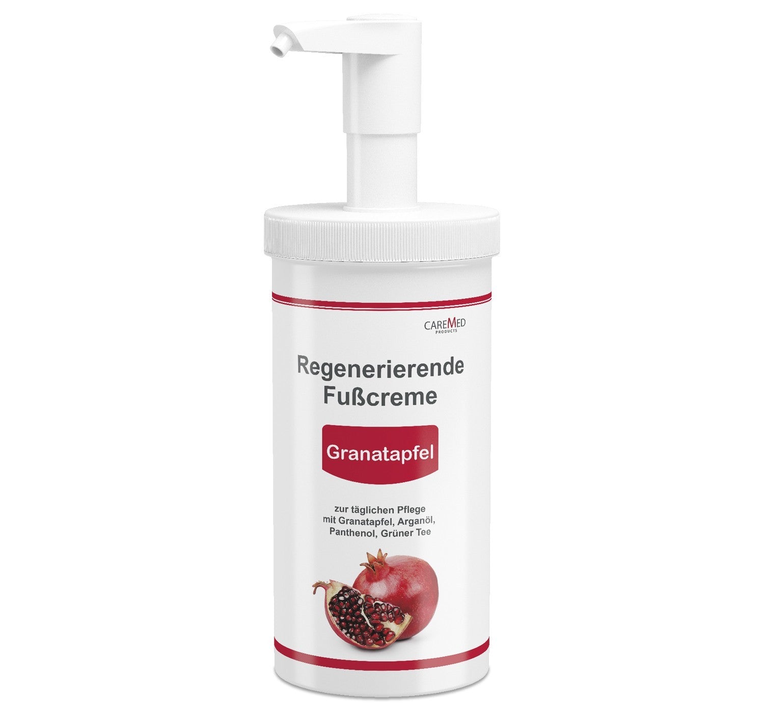 CareMed Regenerierende Fußcreme mit Granatapfel 450ml