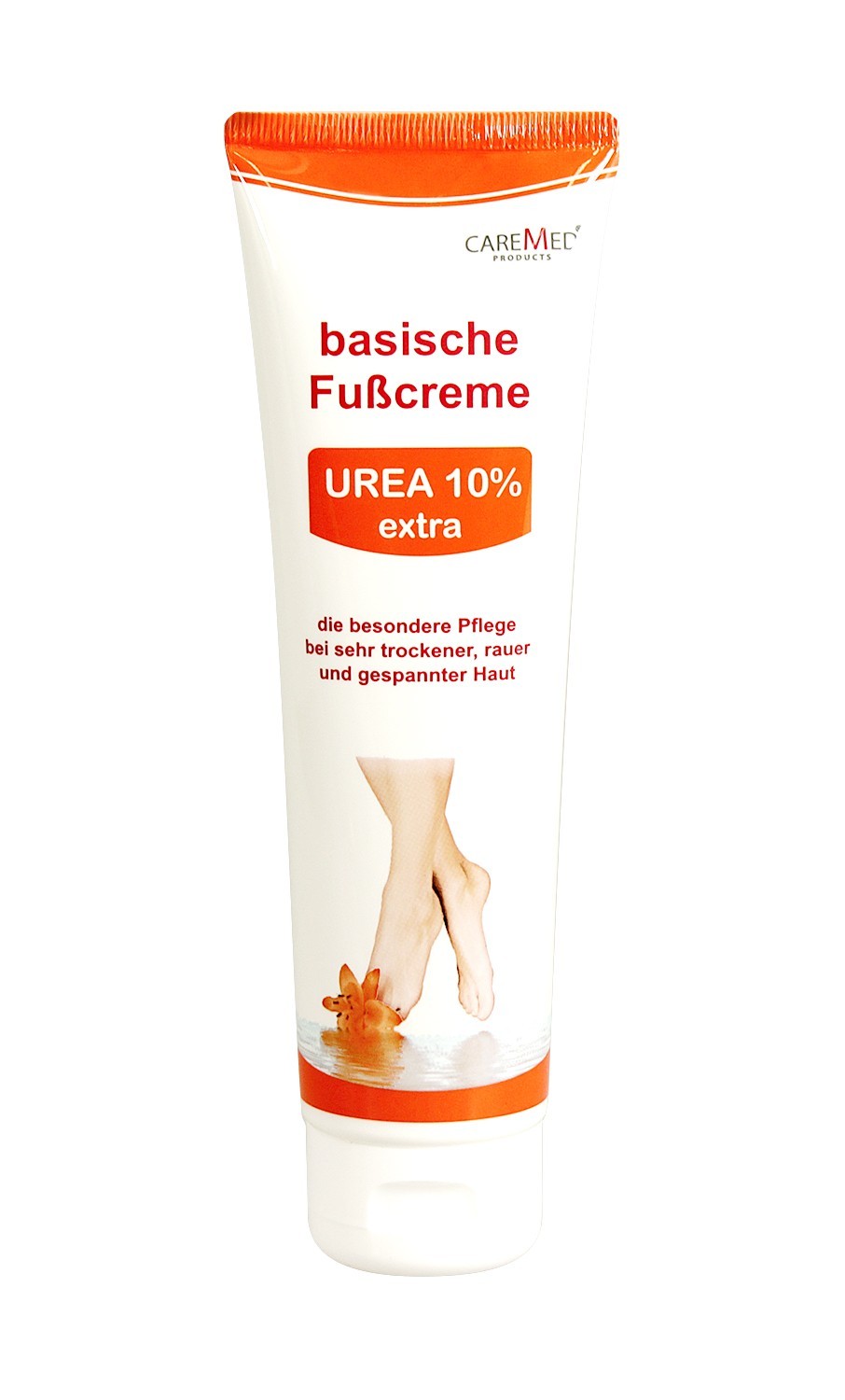 CareMed Basische Fußcreme Urea 10% extra 150ml