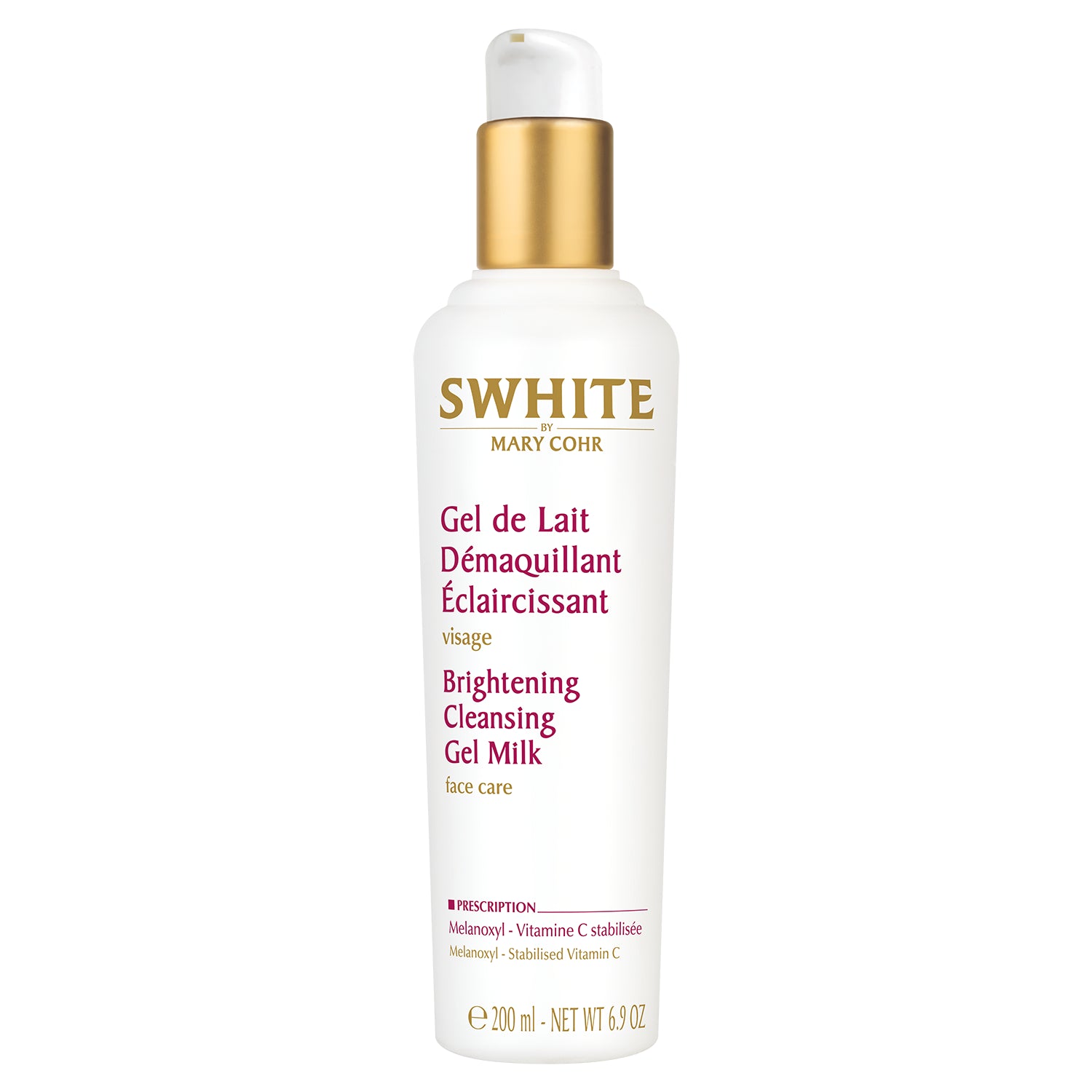 Mary Cohr Gel de Lait Démaquillant Eclaircissant 200ml