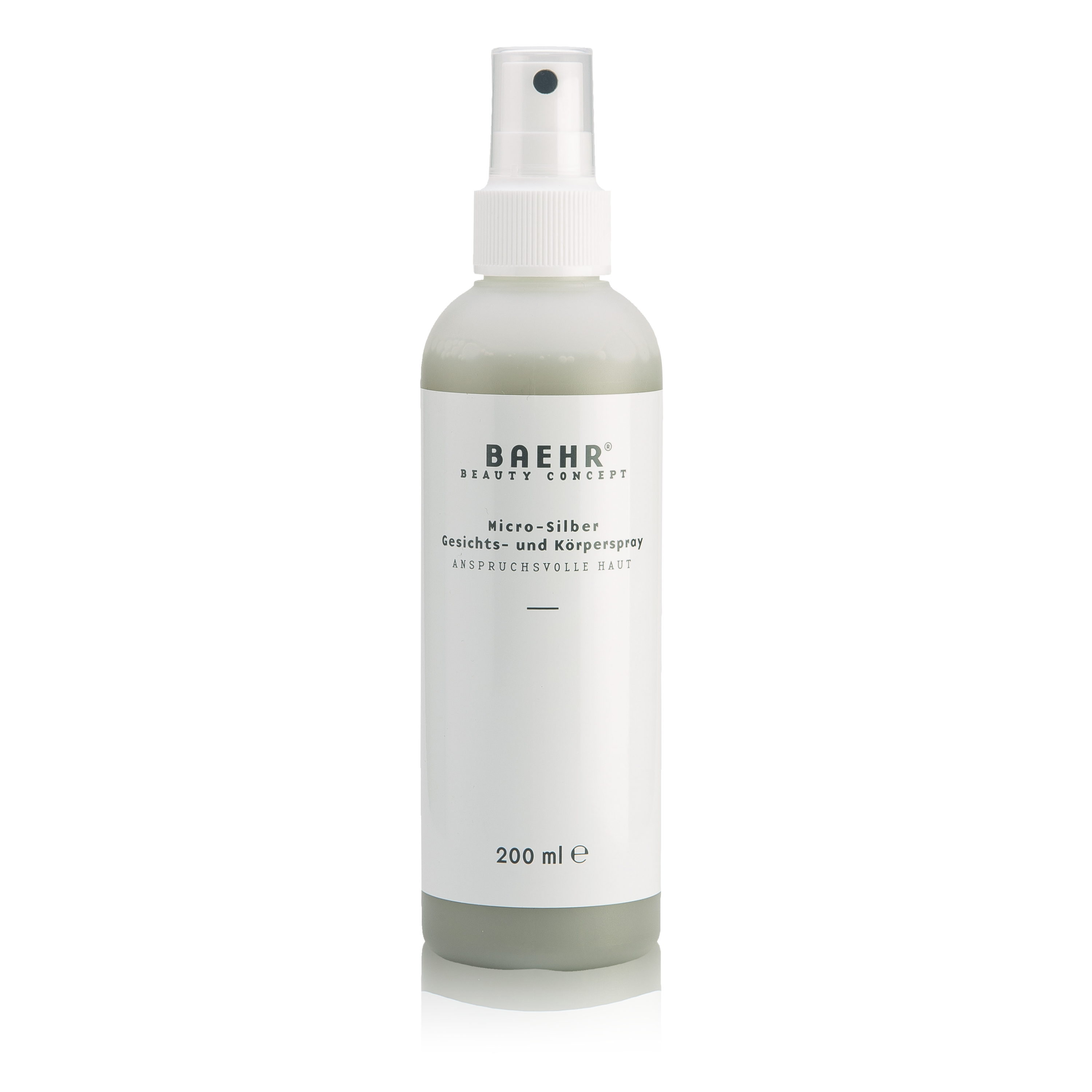 BAEHR BEAUTY CONCEPT Micro-Silber Gesichts-und Körperspray 200 ml