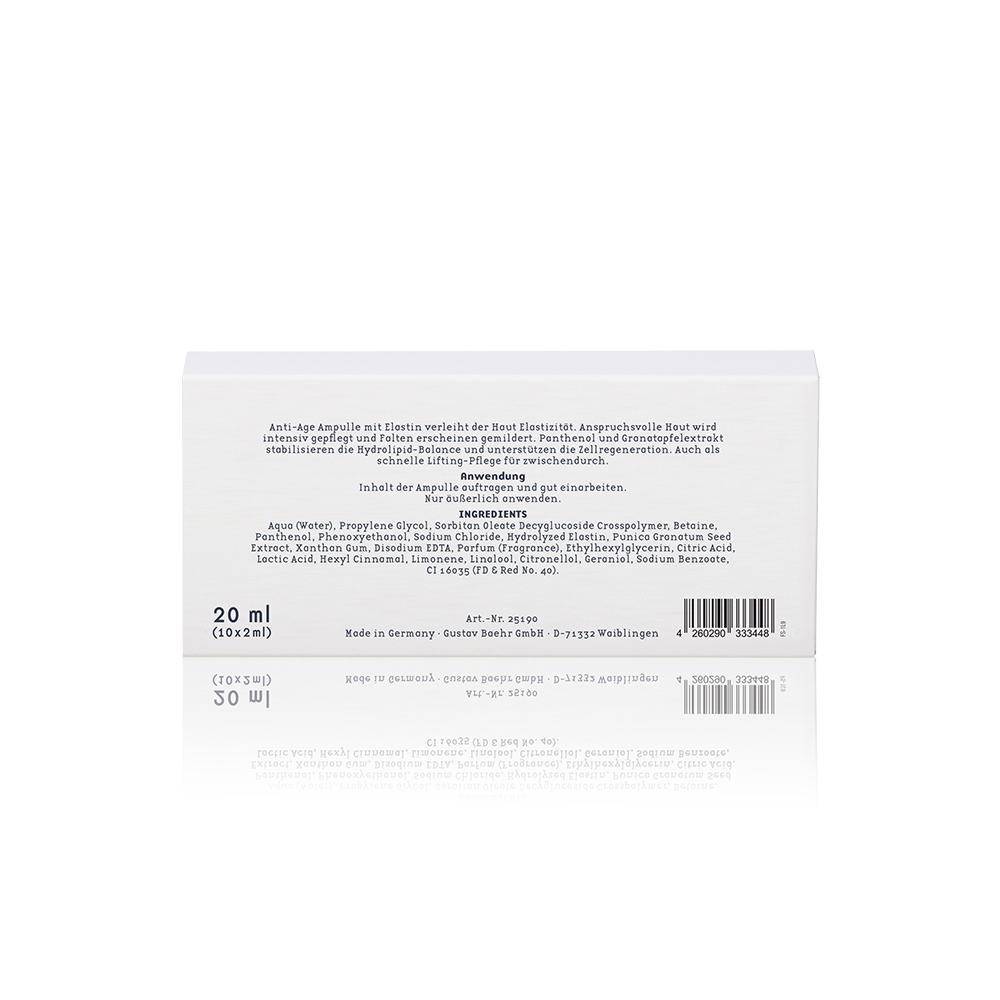 BAEHR BEAUTY CONCEPT Ampulle Elastin Box (10 Ampullen á 2ml)