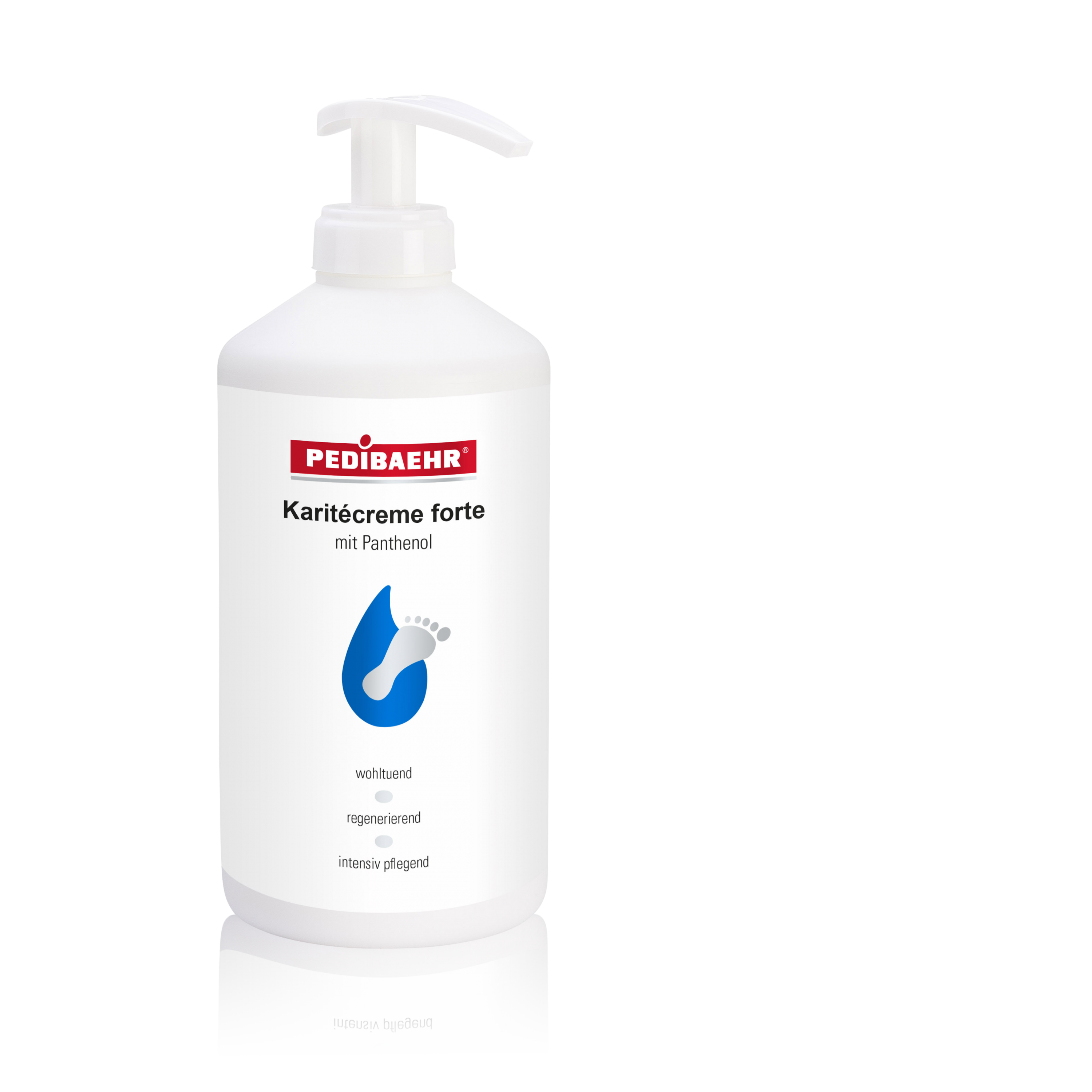 Pedibaehr Karitècreme forte mit Panthenol 500ml