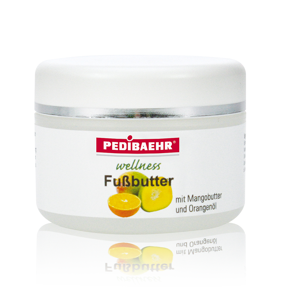 Pedibaehr Fußbutter mit Mangobutter und Orangenöl 450ml