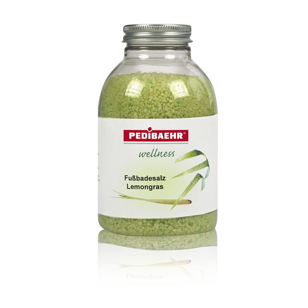 Pedibaehr Fußbadesalz Lemongras 575g