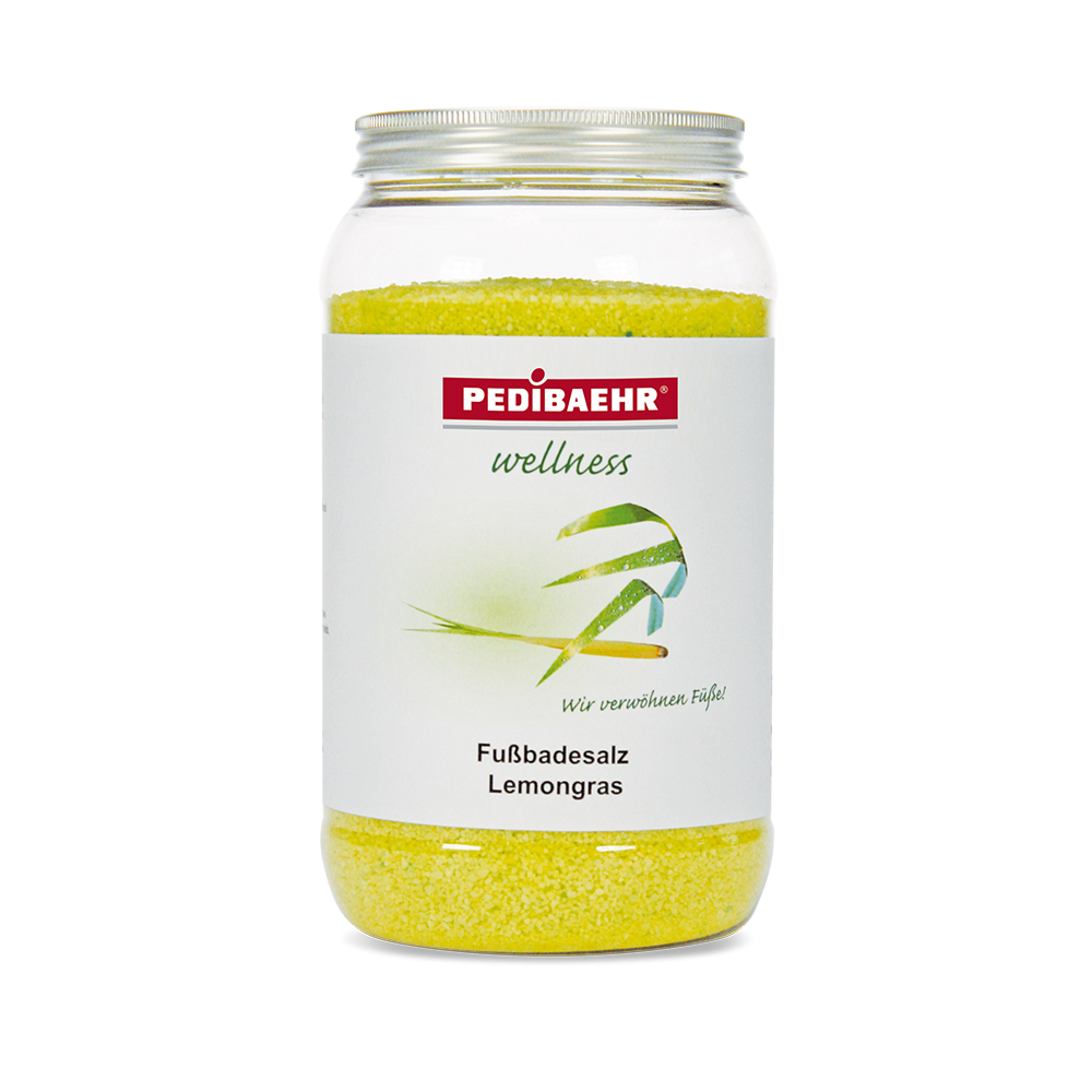 Pedibaehr Fußbadesalz Lemongras 2kg