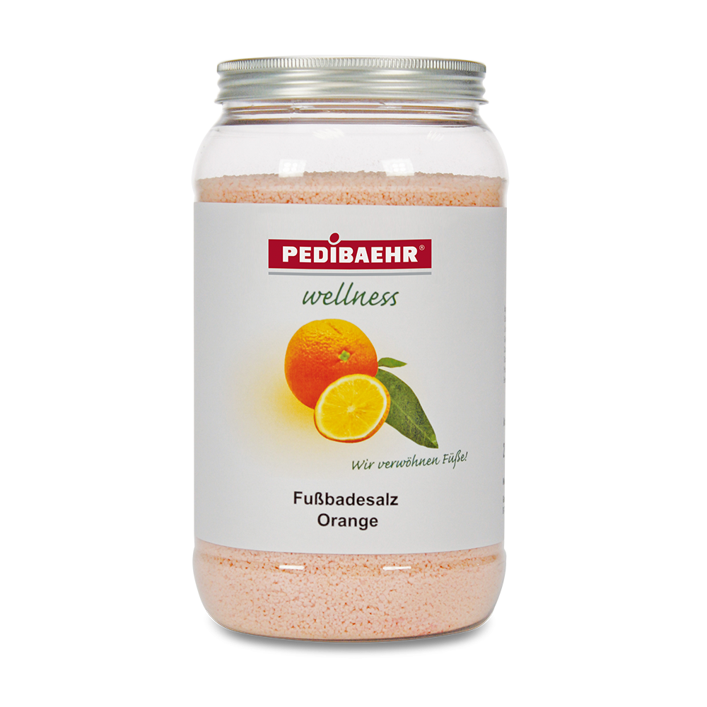 Pedibaehr Fußbadesalz Orange 2kg