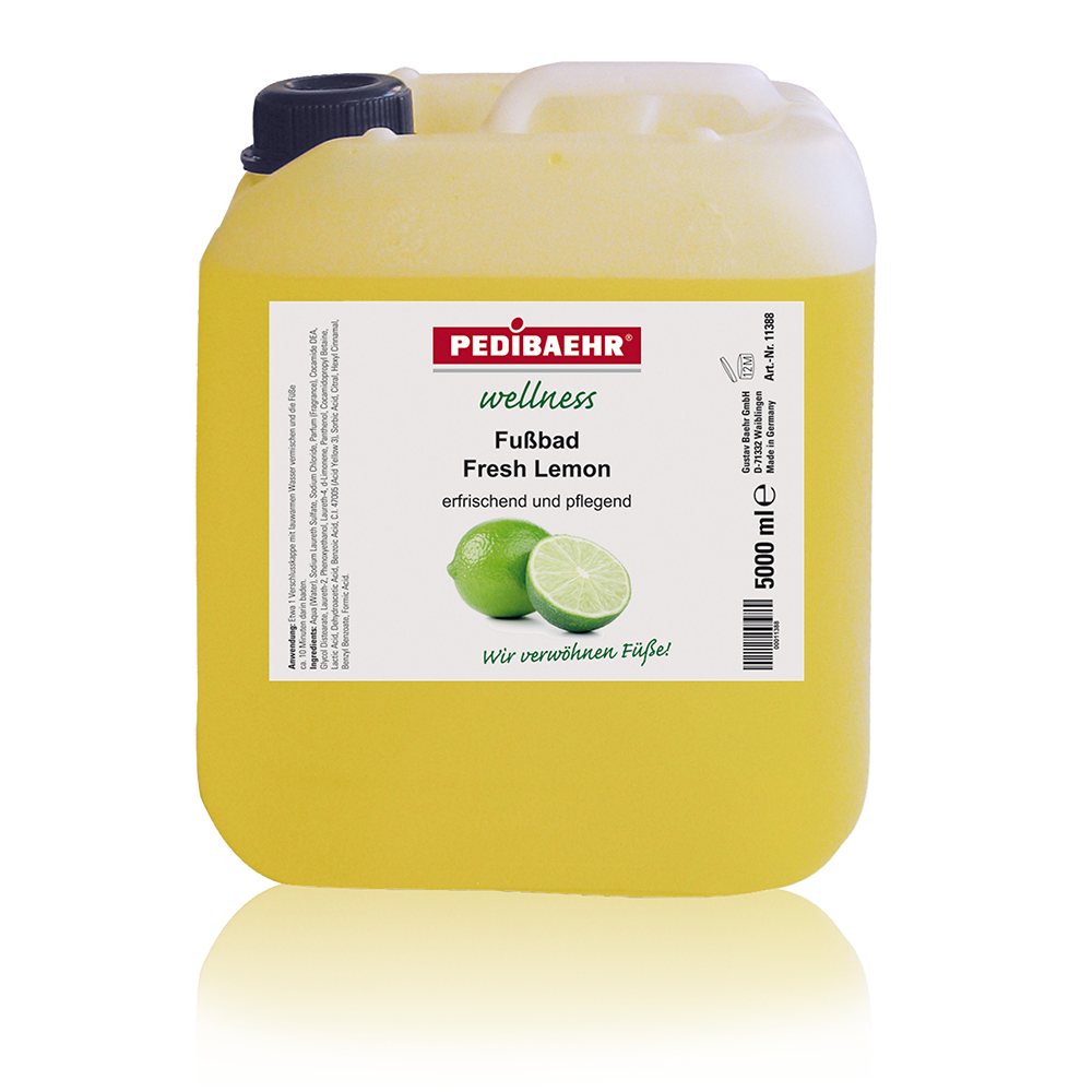 Pedibaehr Wellness Duft-Fußbad Fresh Lemon 5000ml