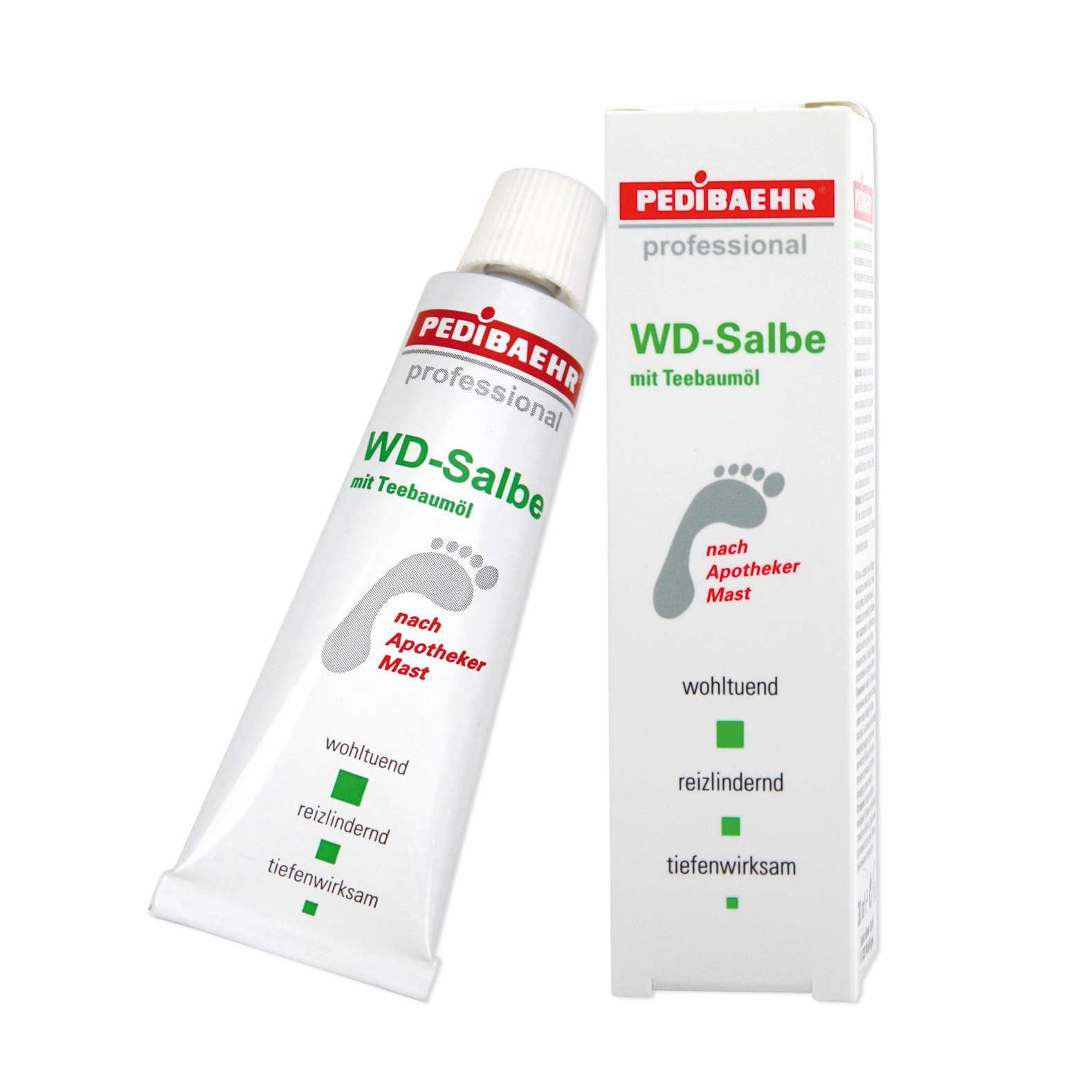 Pedibaehr WD-Salbe mit Teebaumöl und Thymianöl 30ml