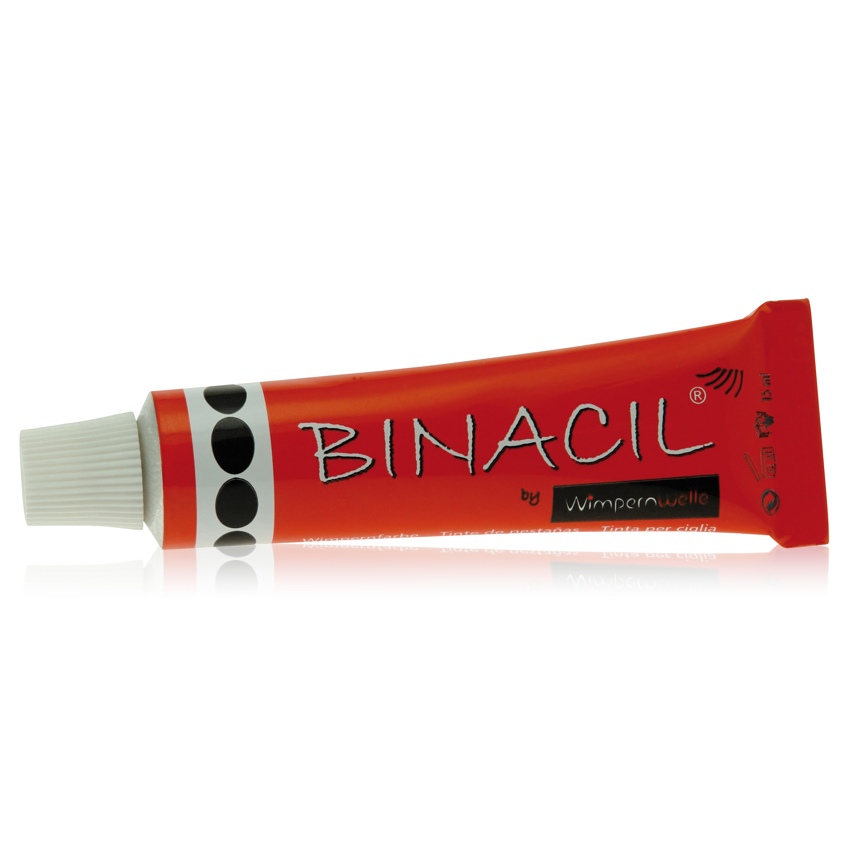 BINACIL Wimpern-und Augenbrauenfarbe, schwarz 15g