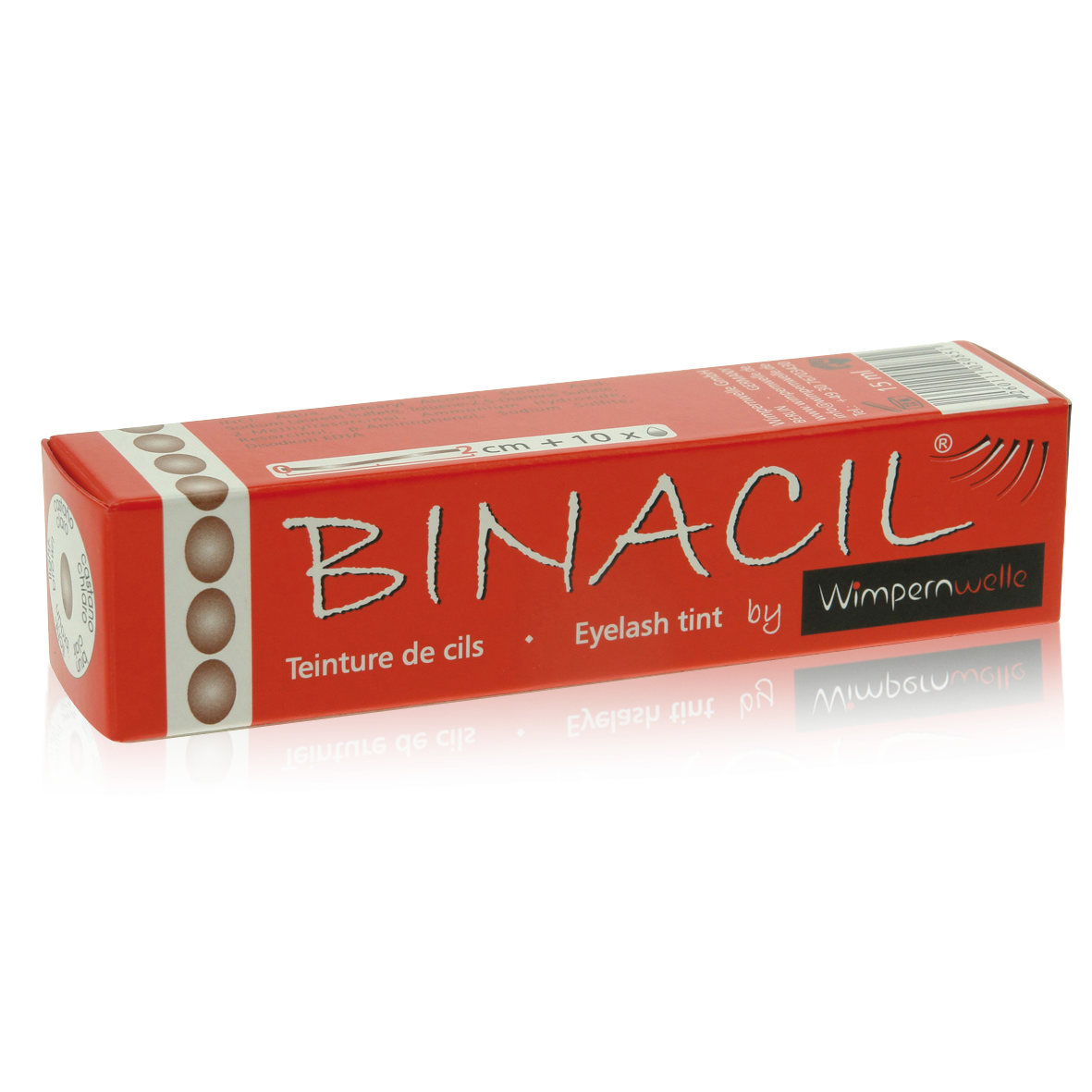 BINACIL Wimpern-und Augenbrauenfarbe, lichtbraun 15g