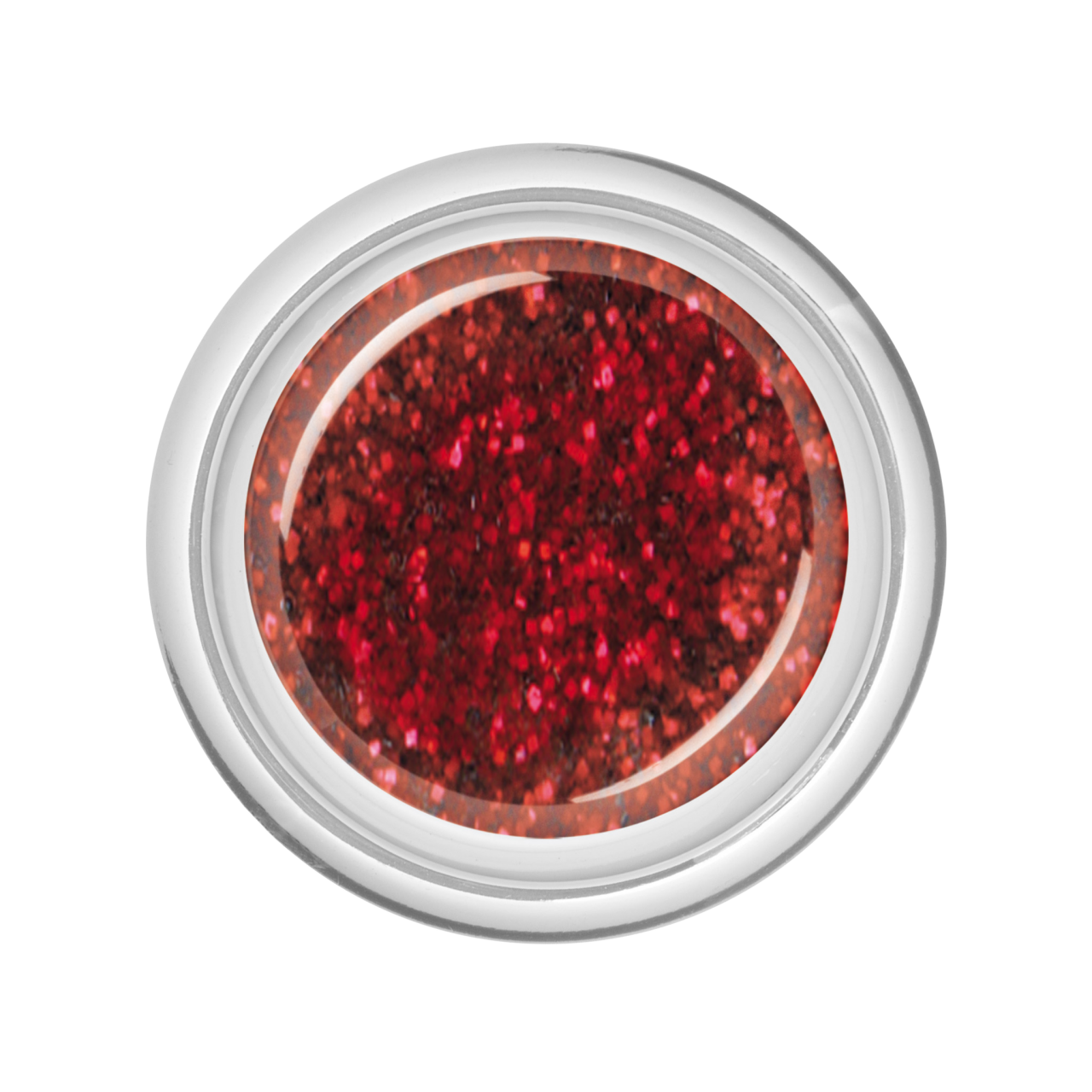 Beahr Beauty Concept Farbgel glitter fire red 5 ml