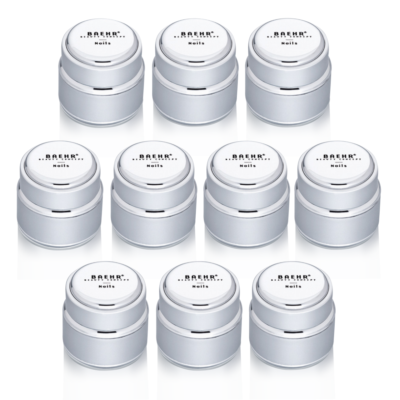 Beahr Beauty Concept Gel-Leerdosen für 30 ml 1 Pack (10 stk.)