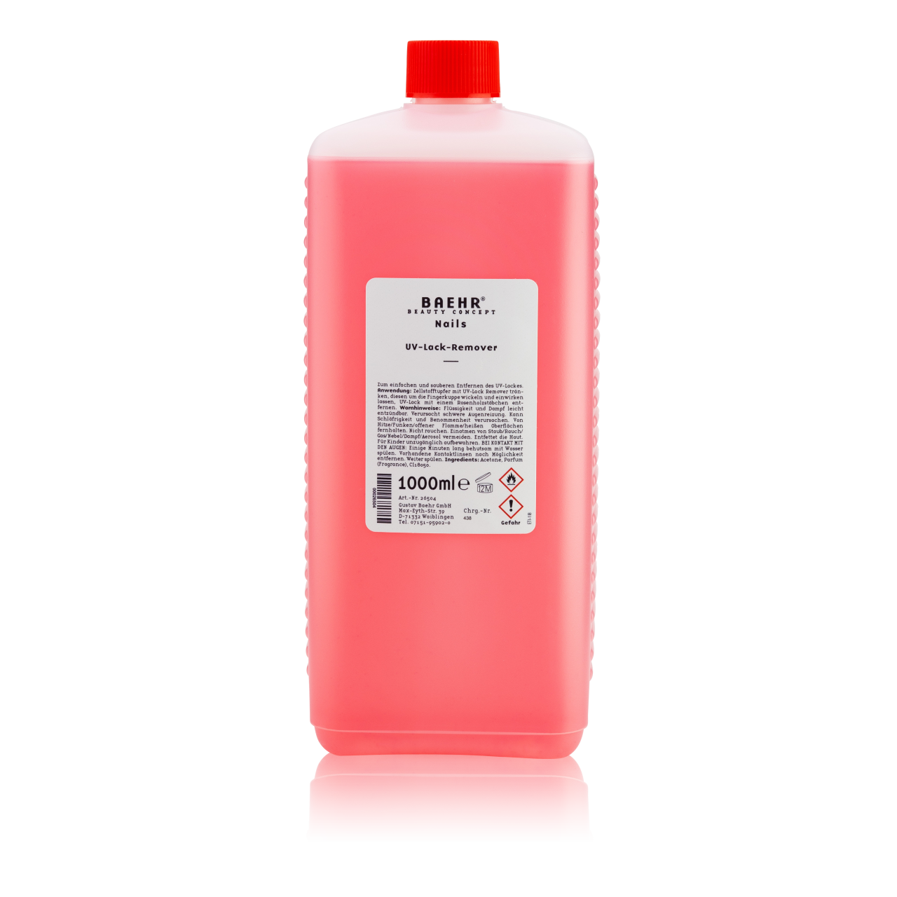 Beahr Beauty Concept UV-Lack-Remover 1000 ml