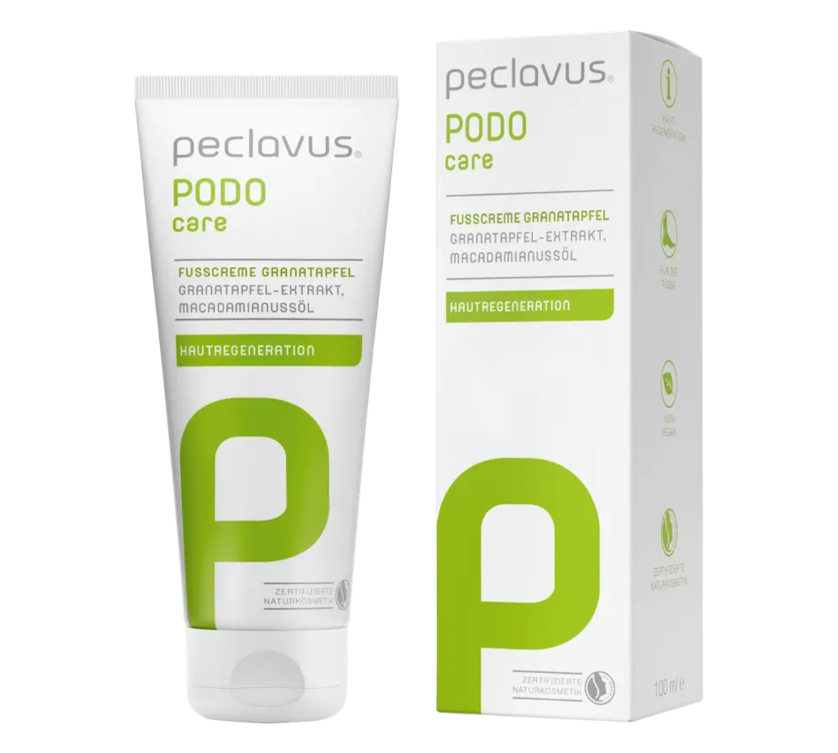 Peclavus PODOcare Fußcreme Granatapfel 100ml