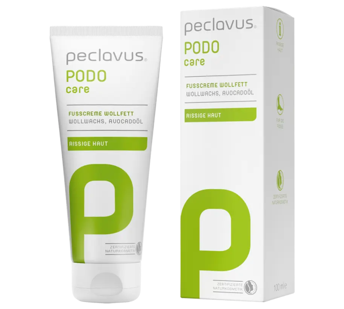 Peclavus PODOcare Fußcreme Wollfett 100ml