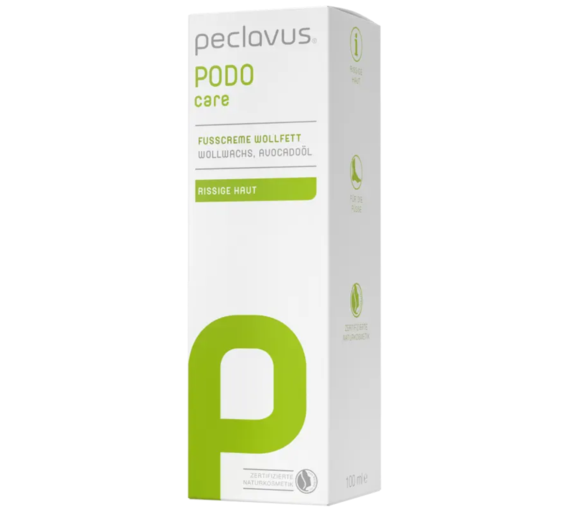 Peclavus PODOcare Fußcreme Wollfett 100ml