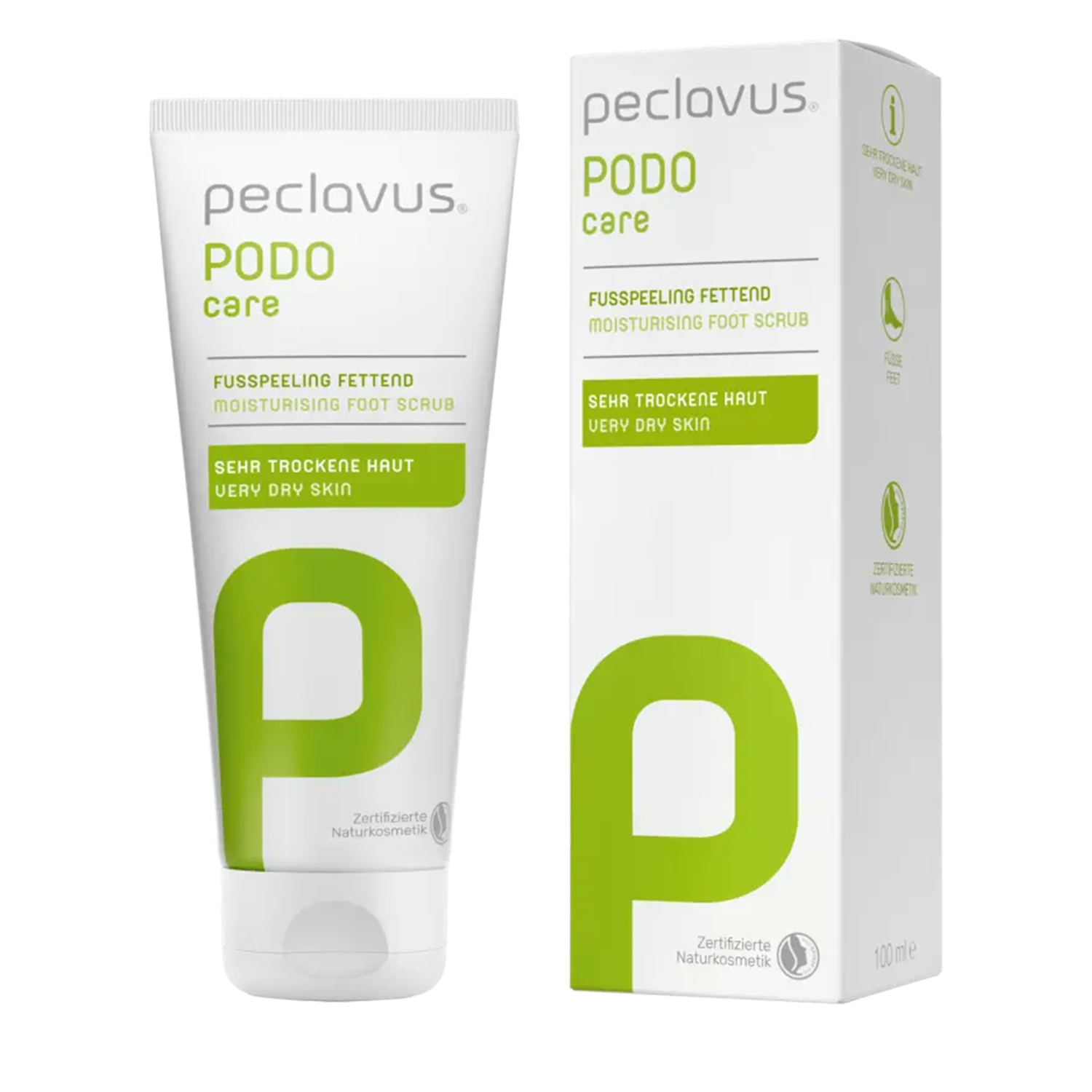 Peclavus PODOcare Fußpeeling fettend 100 ml