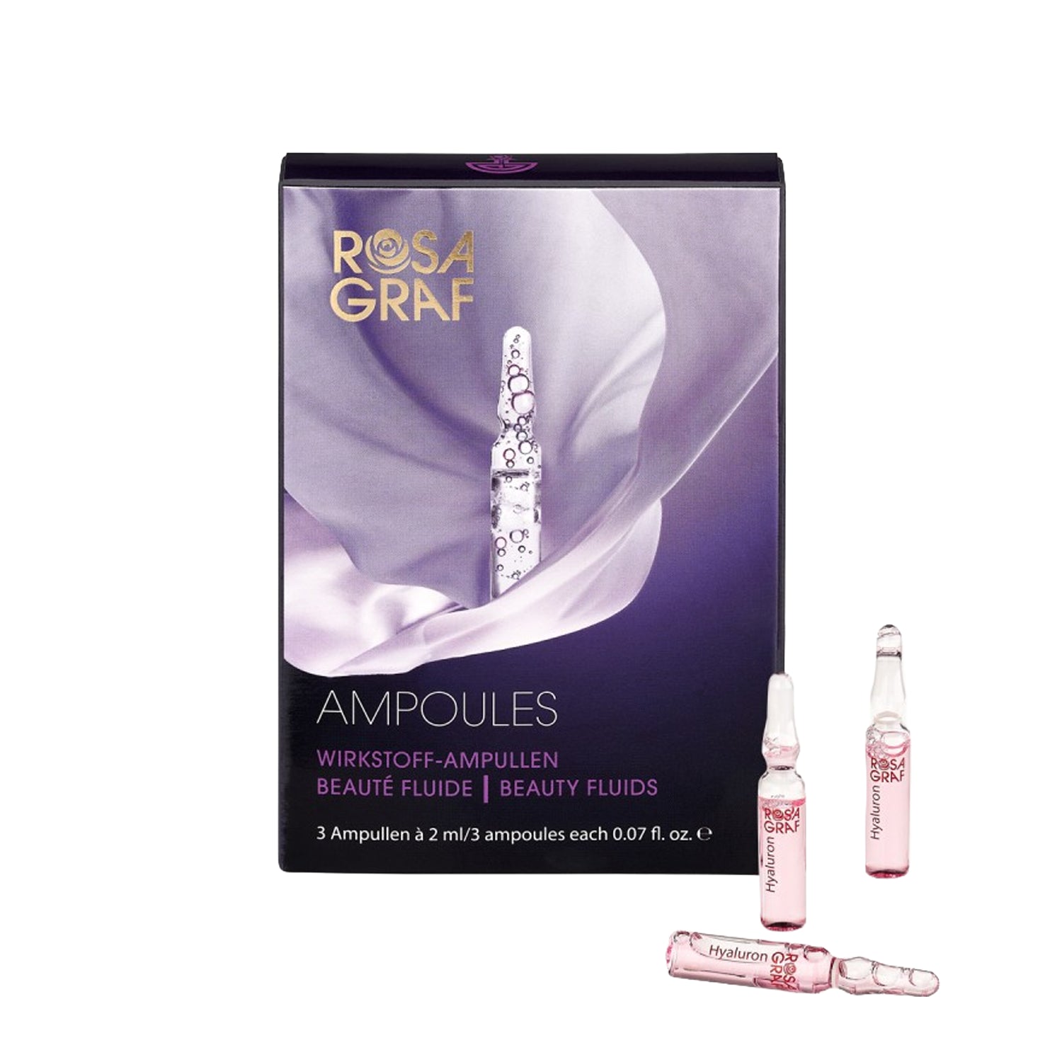 Ampoules Hyaluronic Acid rosa 3er