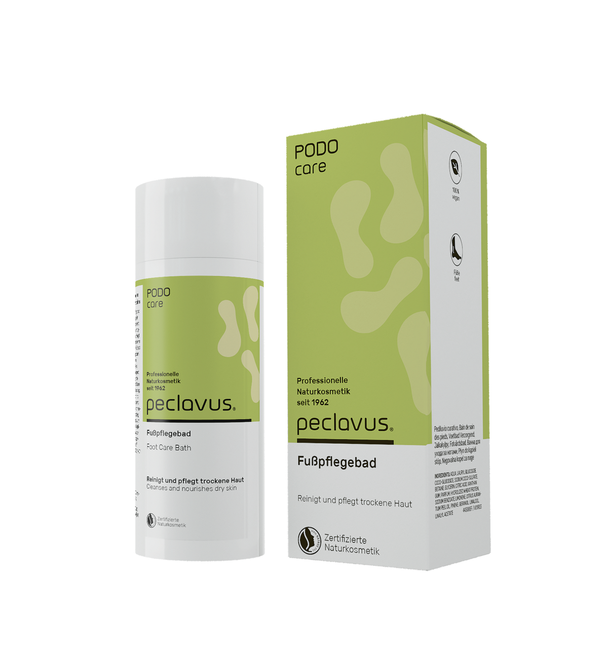 Peclavus PODOcare Fußpflegebad, trockene Haut 150 ml