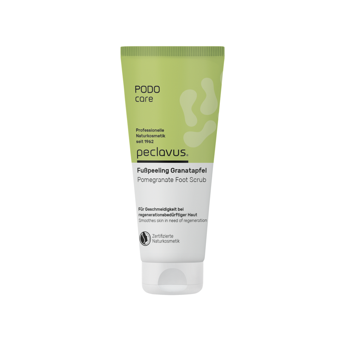 Peclavus PODOcare Fußpeeling Granatapfel, regenerationsbedürftige Haut 100 ml