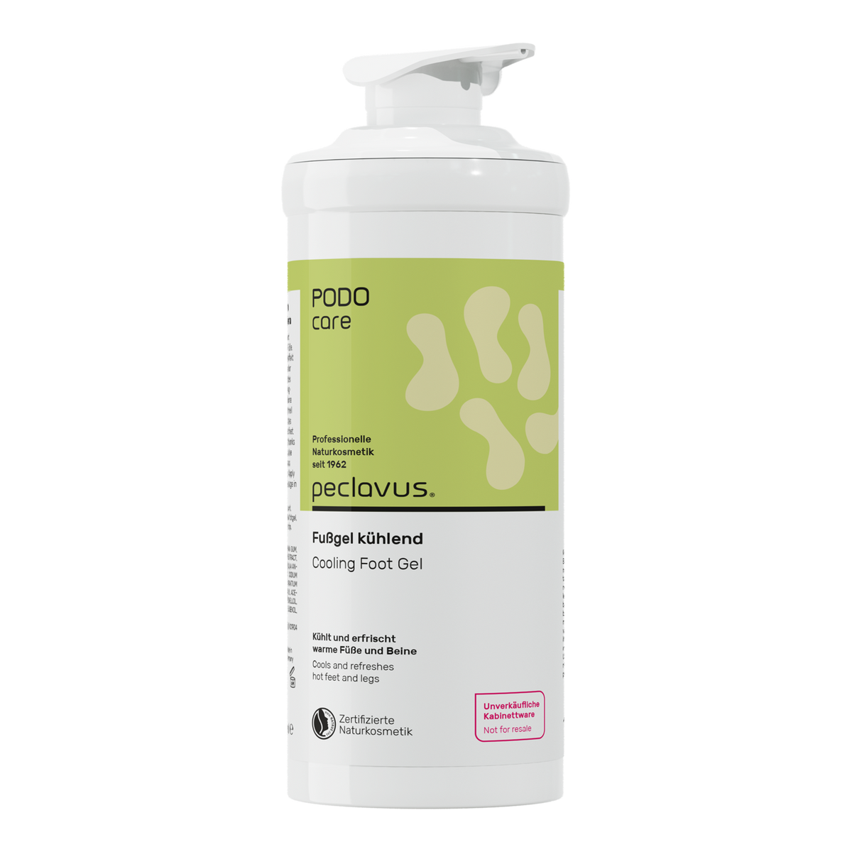 Peclavus PODOcare Fußgel kühlend, warme Füße 500 ml