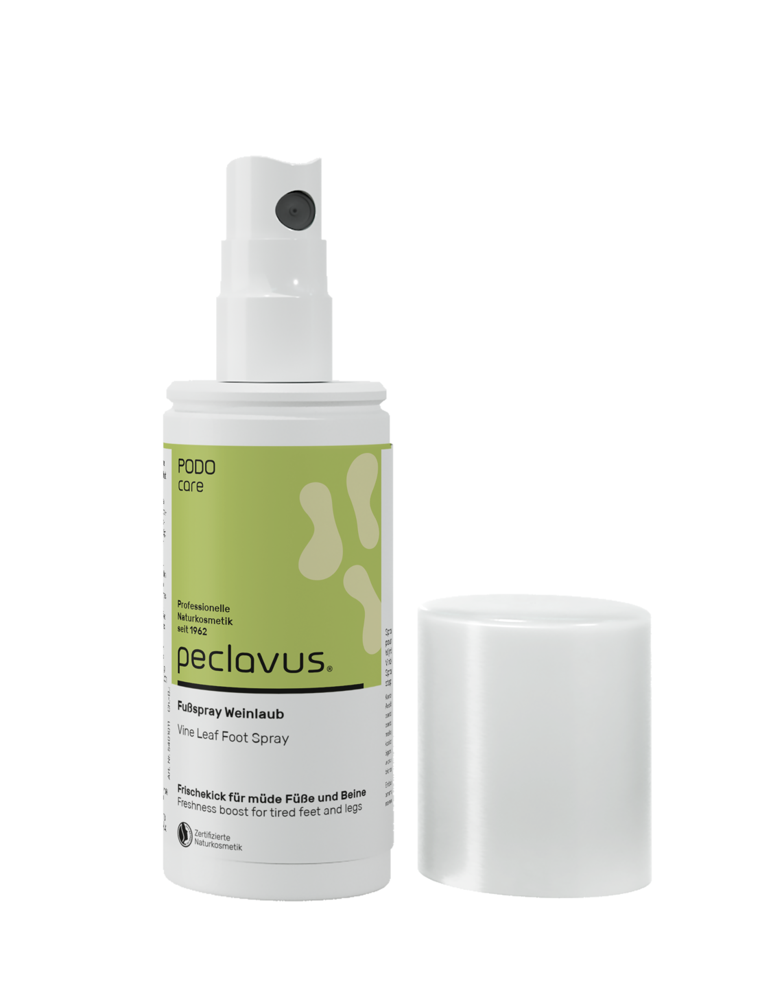 Peclavus PODOcare Fußspray Weinlaub, müde Füße 150 ml