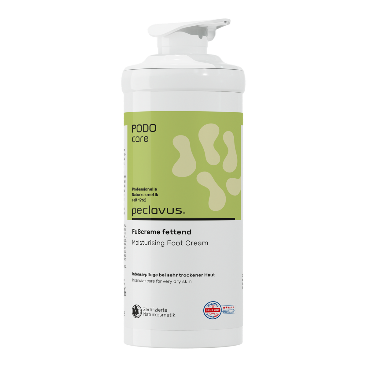 Peclavus PODOcare Fußcreme fettend, sehr trockene Haut 500 ml