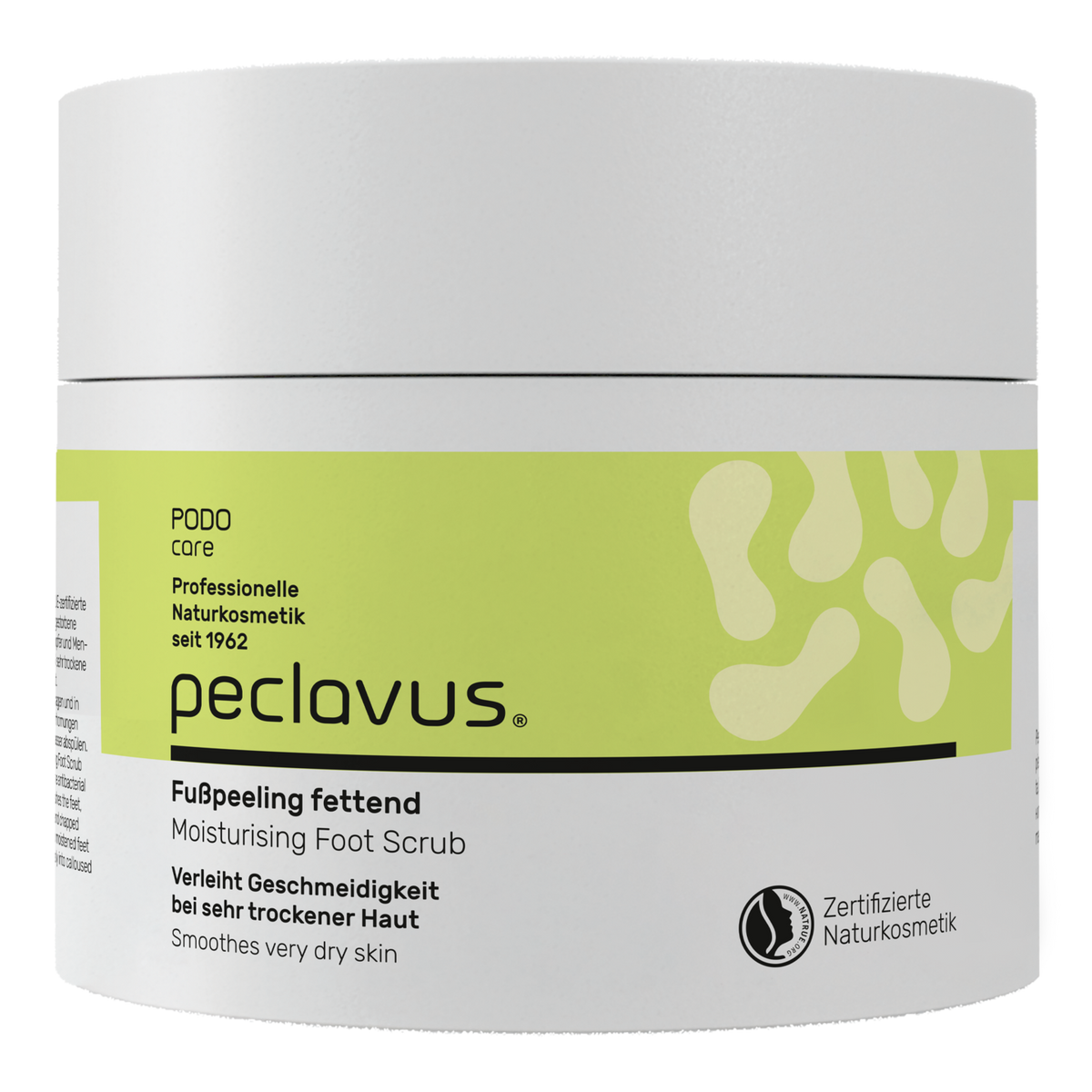 Peclavus PODOcare Fußpeeling fettend, trockene Haut 250 ml