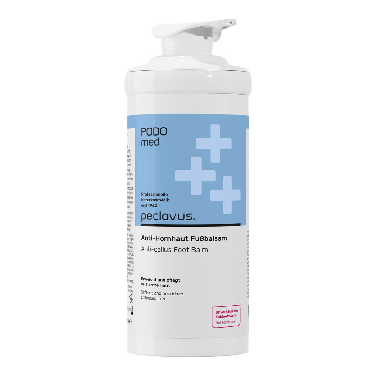Peclavus PODOmed Anti-Hornhaut Fußbalsam, verhornte Haut 500 ml