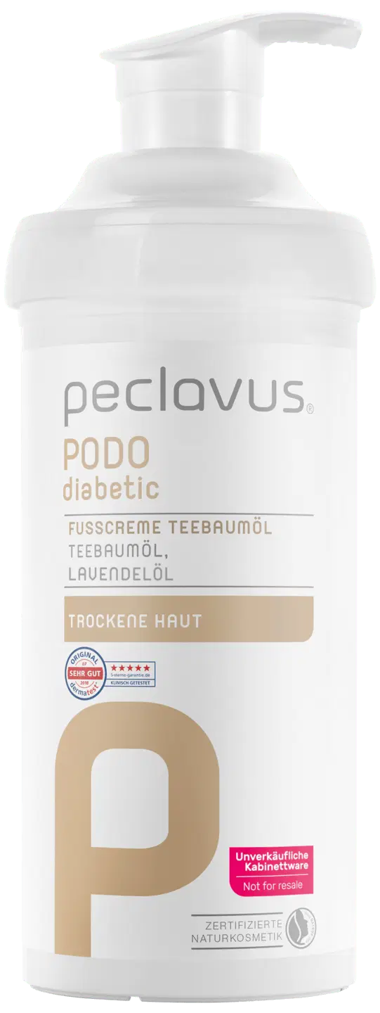 Peclavus PODOdiabetic Fußcreme Teebaumöl 500ml