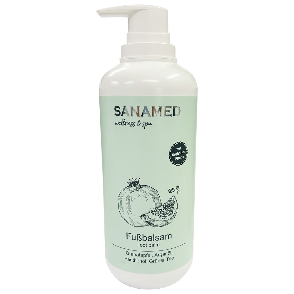 Sanamed Regenerierender Fußbalsam mit Granatapfel, 500 ml