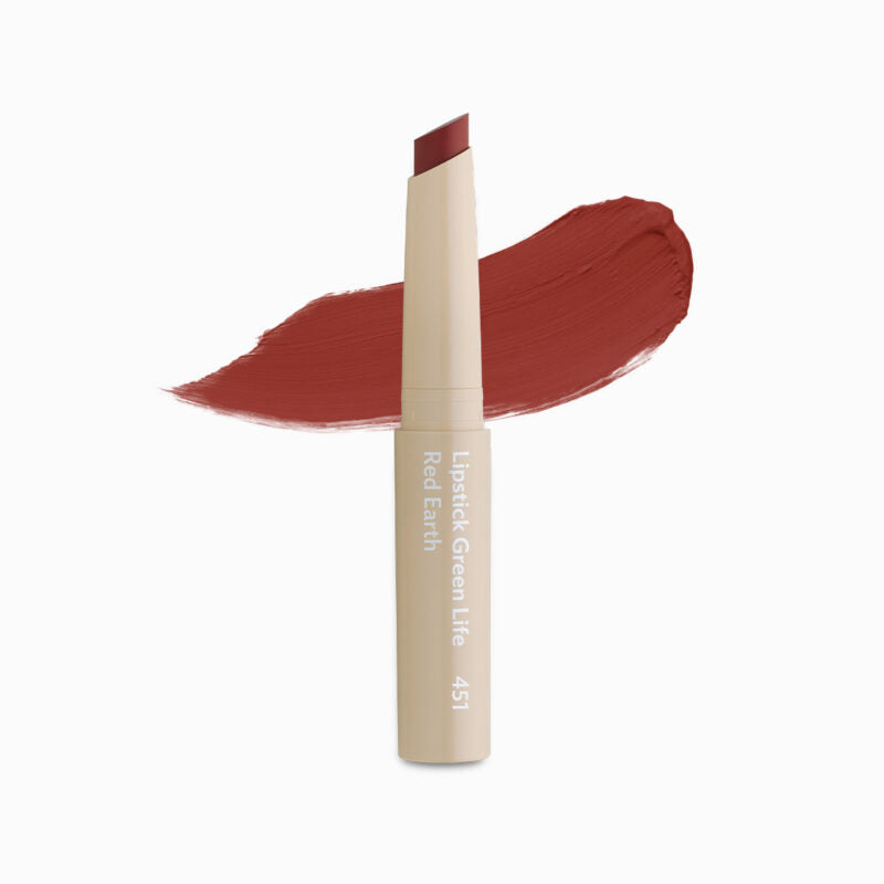 COSART Lipstick Green Life Red Earth glänzend 451