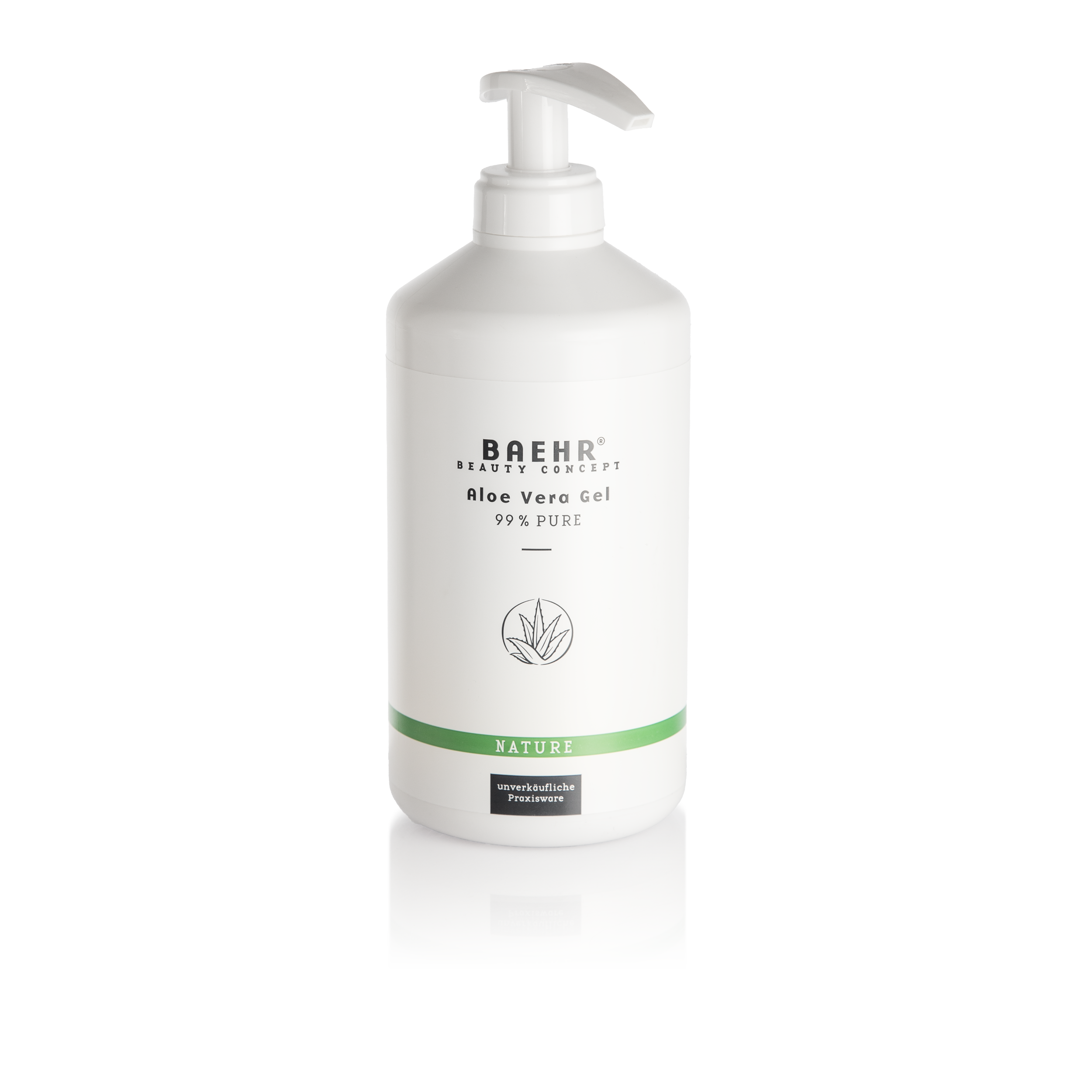 BAEHR BEAUTY CONCEPT Aloe Vera Gel 99 Prozent 500 ml Praxisgröße