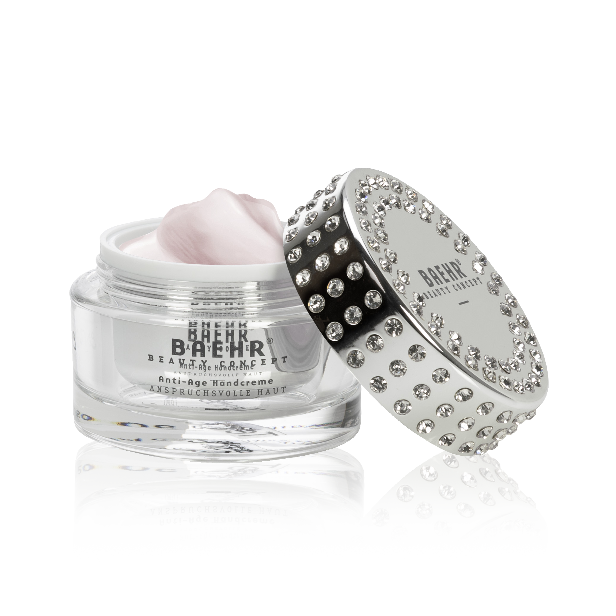 BAEHR Anti-Age Handcreme im Strasstiegel 50 ml – geöffnet