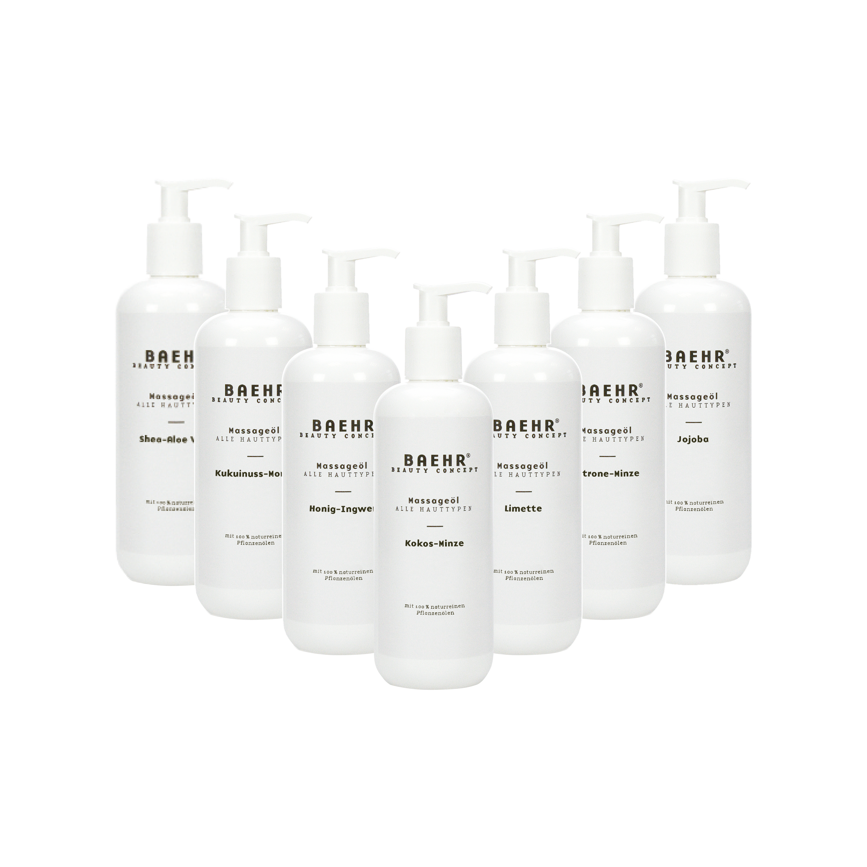 BAEHR Massageöl Pumpflasche 500 ml