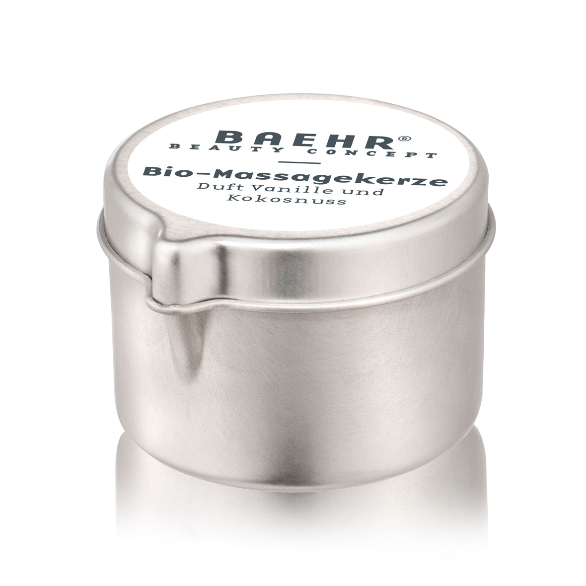 BAEHR Bio-Massagekerze Vanilla-Kokosnuss 50 ml