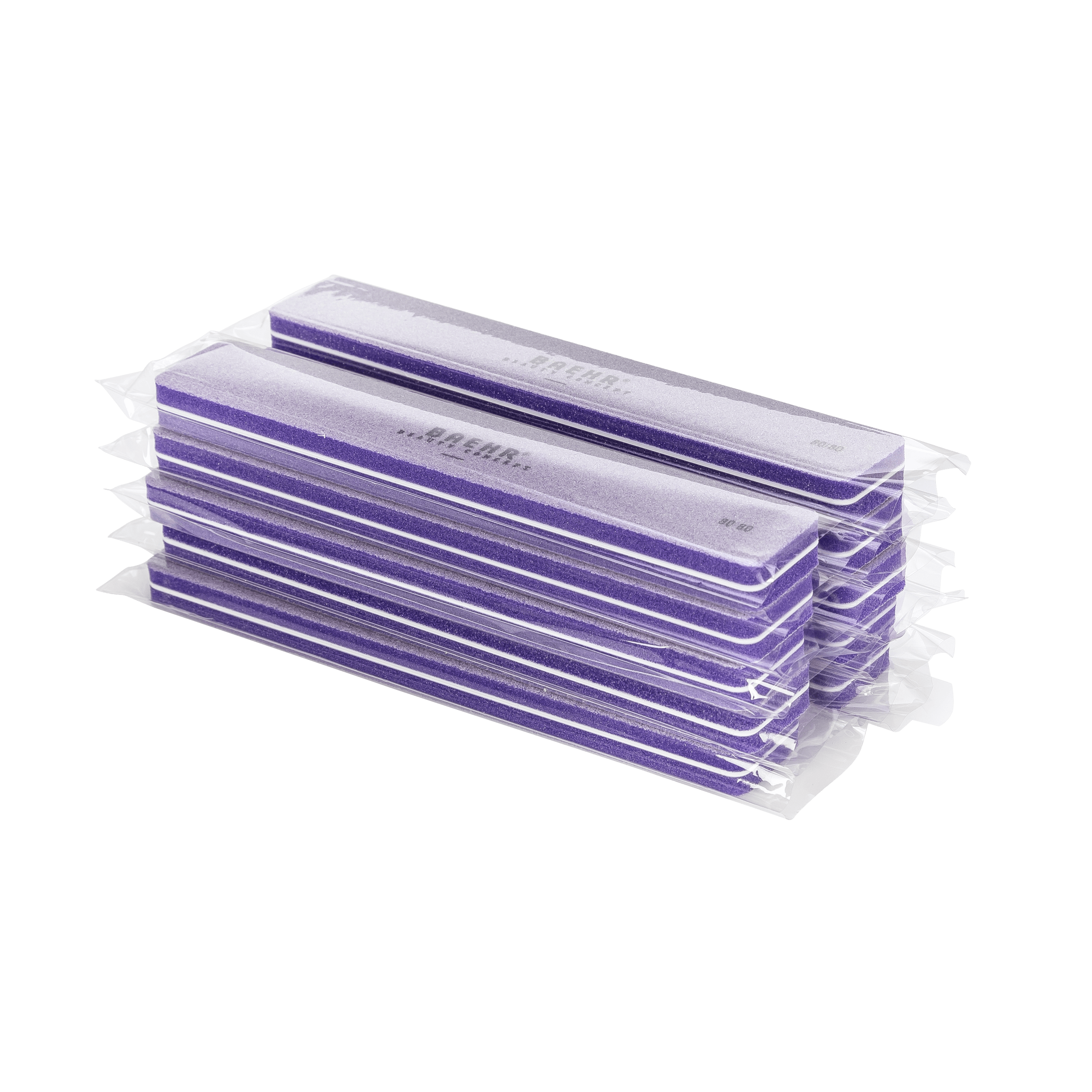 BAEHR BEAUTY CONCEPT Bufferfeile "VIOLETT" Körnung 80/80, 10 Stk.