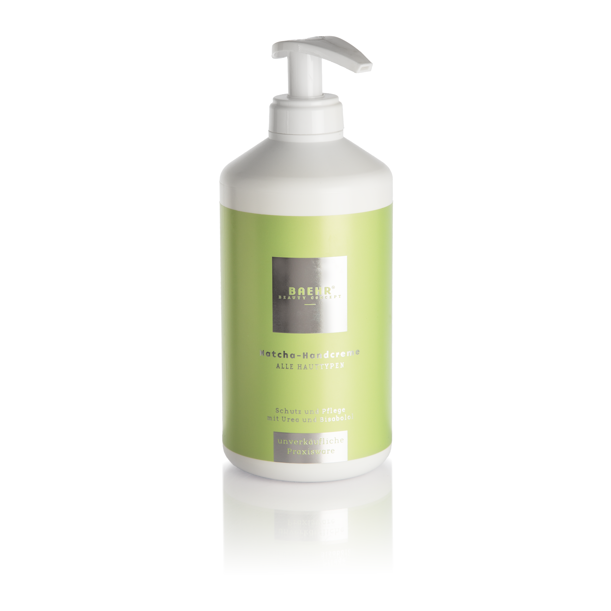BAEHR BEAUTY CONCEPT Matcha-Handcreme Praxisdose 500 ml
