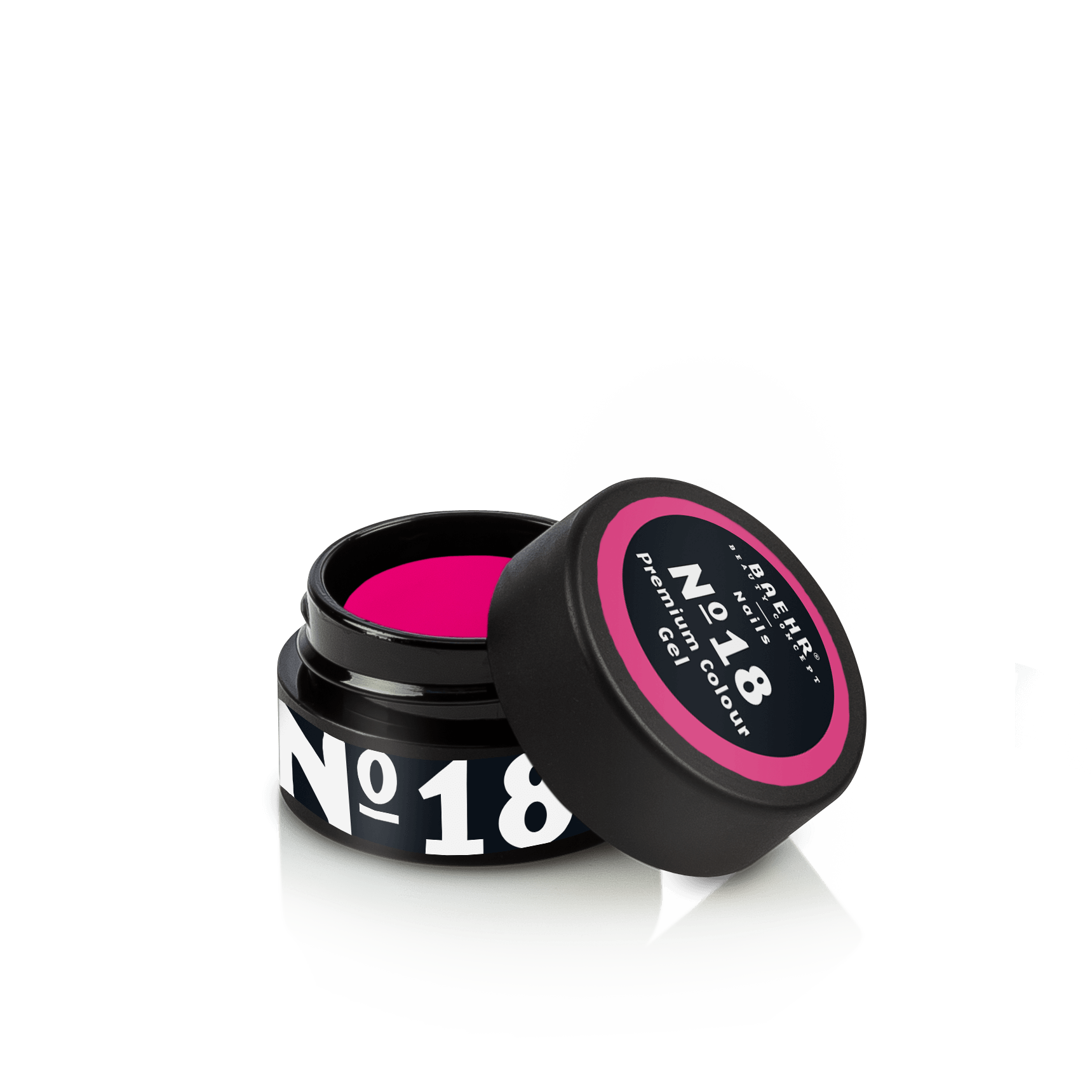 BAEHR BEAUTY CONCEPT Premium Gel No. 18 Hot Pink Icon, 5 ml