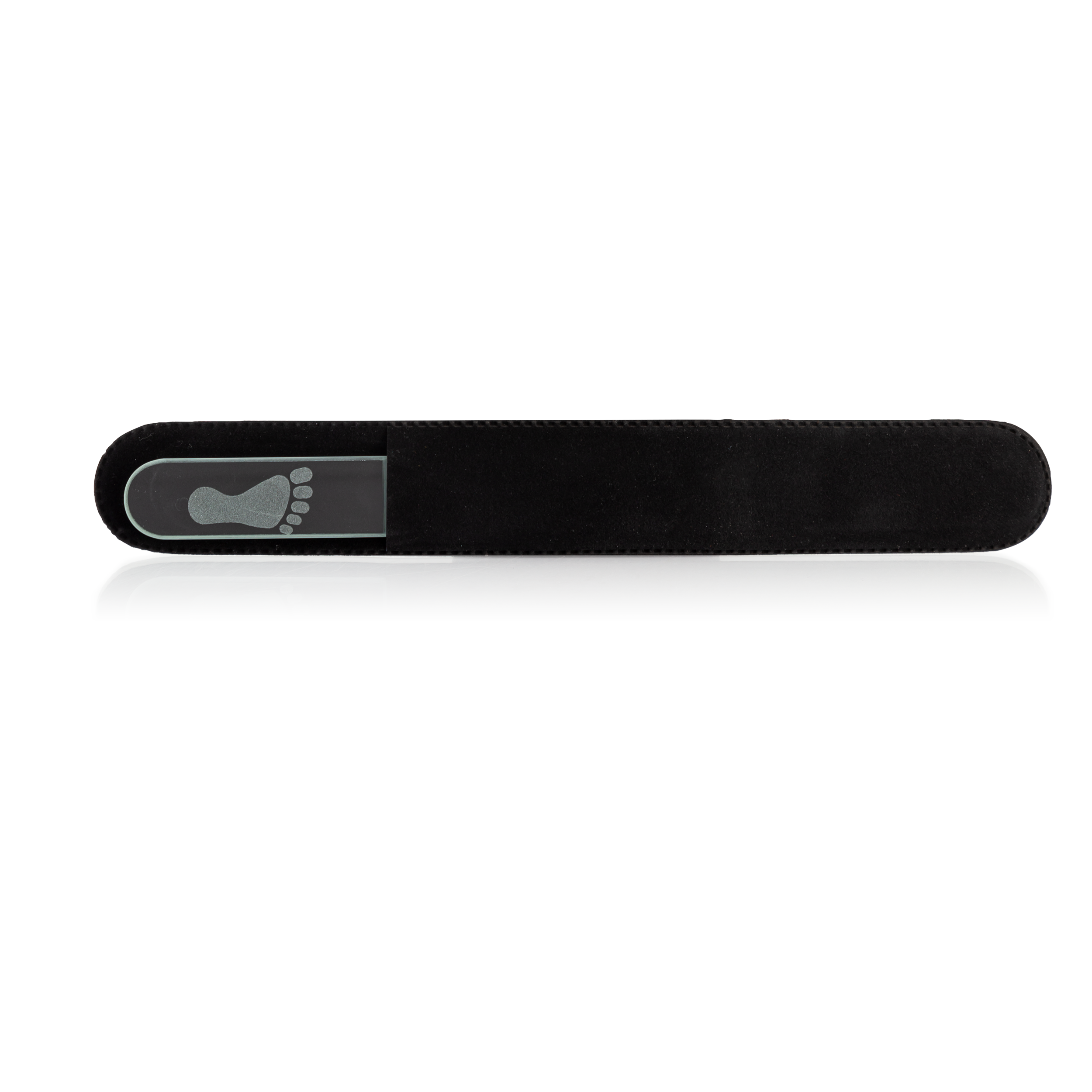BAEHR BEAUTY CONCEPT Profi-Glasfeile Füßchen sterilisierbar, 1-seitig, 20 cm