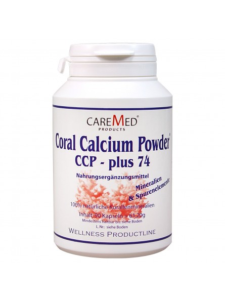 CareMed Coral Calcium Powder CCP - plus 74