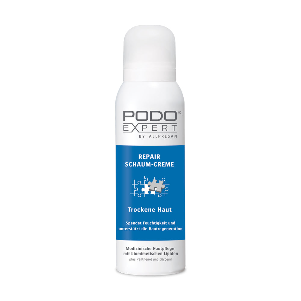 Allpresan PODOEXPERT Repair Schaum-Creme Trockene Haut 125 ml