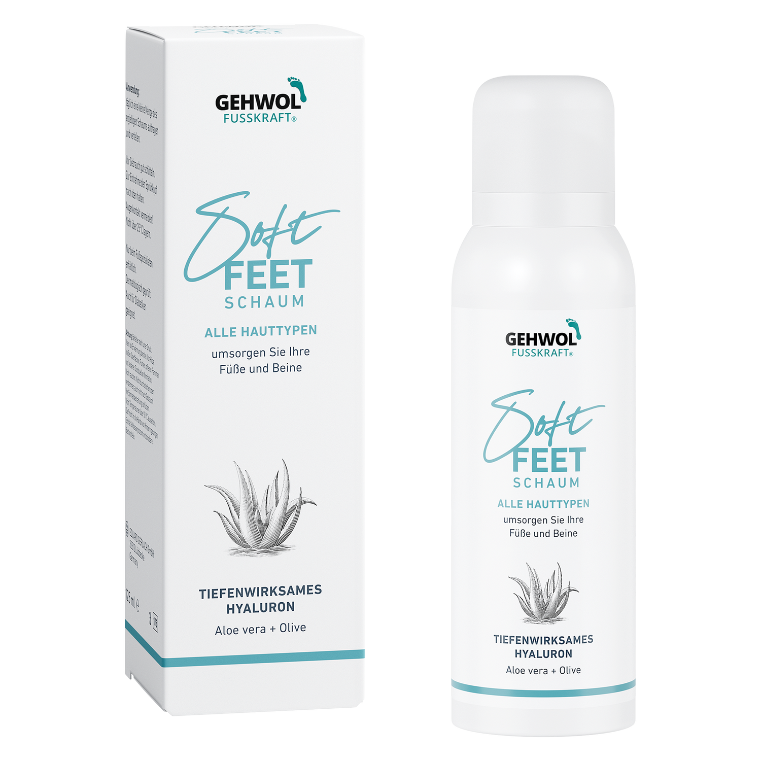 Gehwol Fußkraft Soft Feet Schaum 125ml