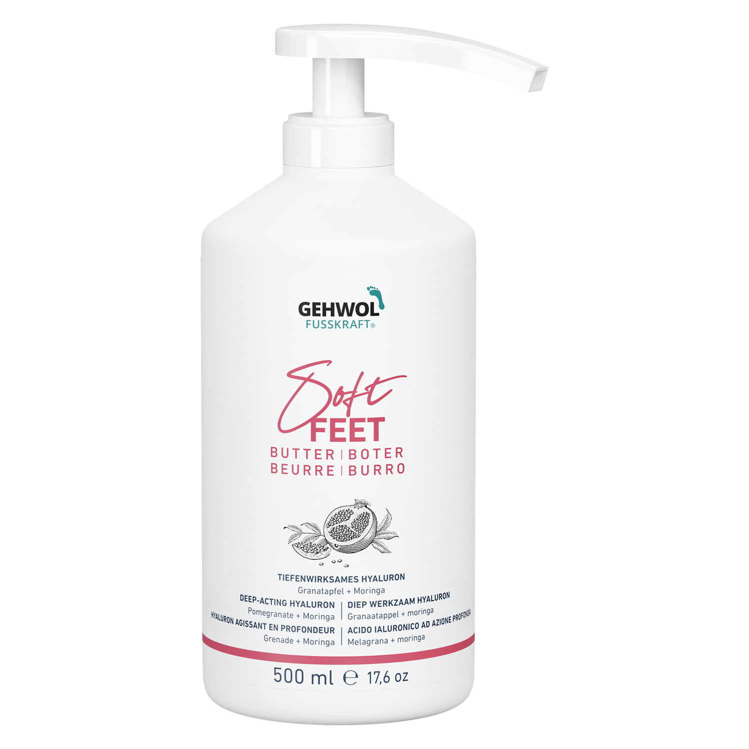 Gehwol Fußkraft Soft Feet Butter 500ml