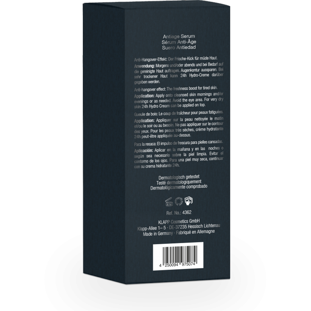KLAPP MEN Hangover - Age Fight Serum