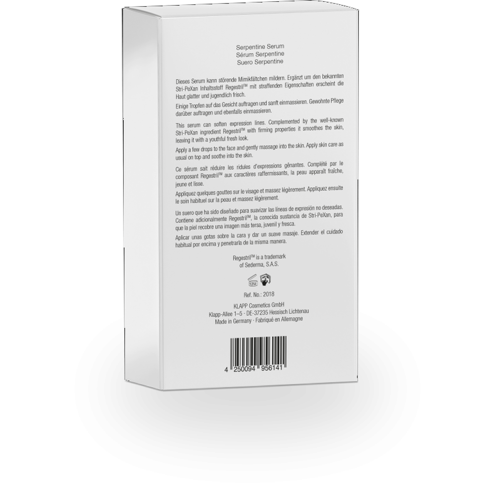 KLAPP STRI-PEXAN Serpentine Serum