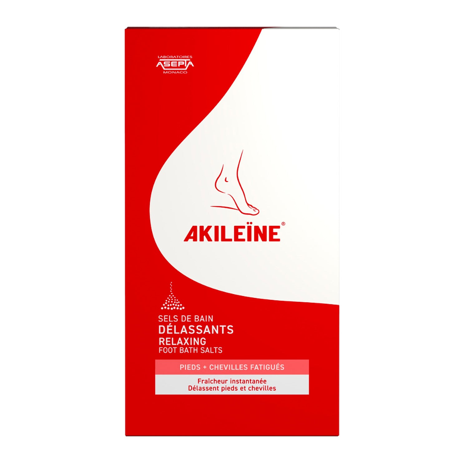 Akileine - Entspannendes Fussbadesalz 2x150g